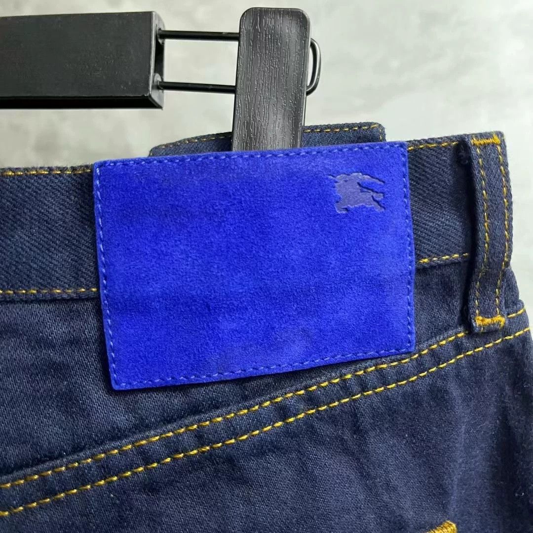 Burberry Burberry Latest Dark Blue Straight Flare Jeans Size US 34 / EU 50 - 6 Thumbnail