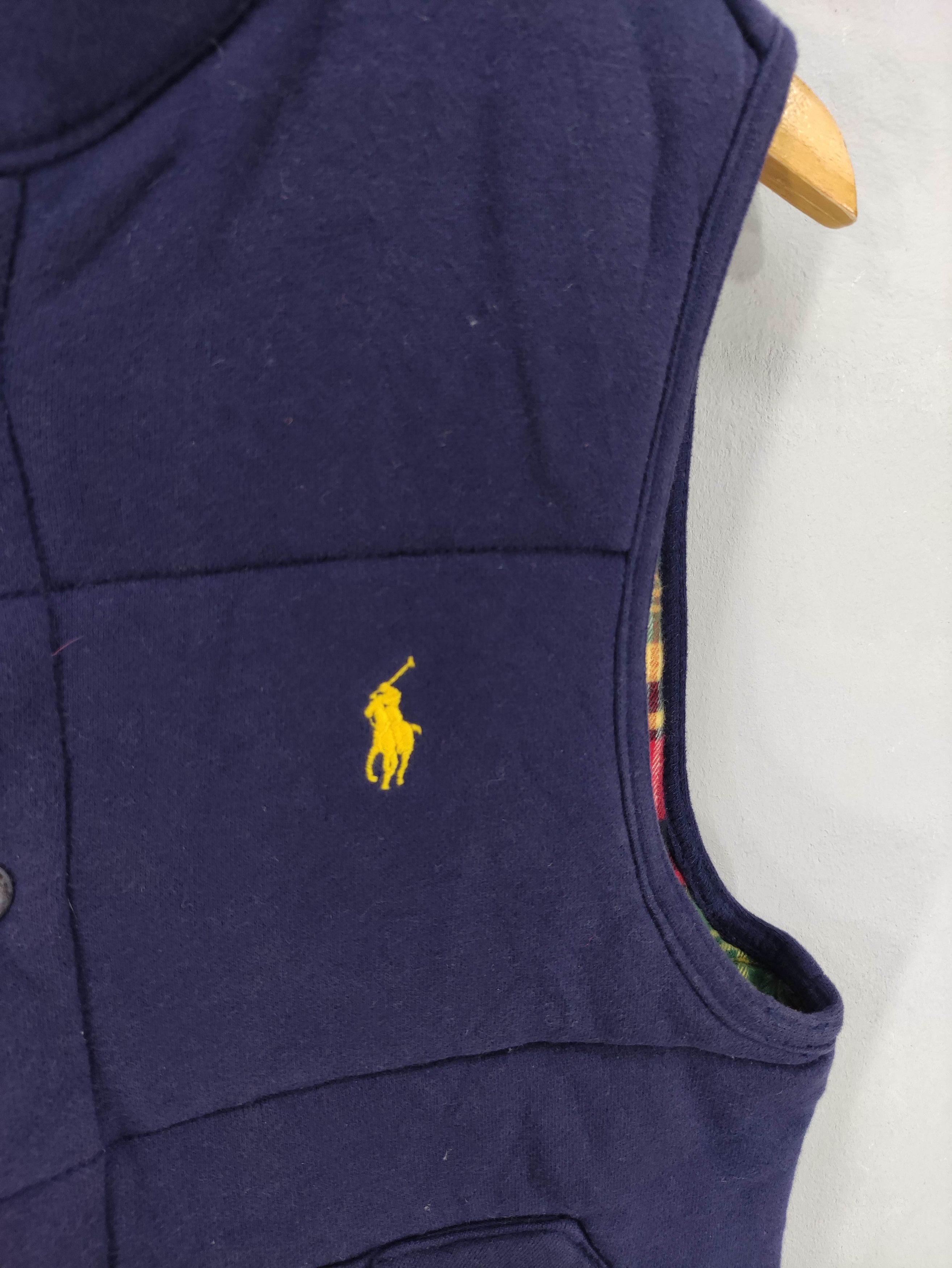 Polo Ralph Lauren Vintage Polo Ralph Lauren Snap Button Light Puffer Vest Size US S / EU 44-46 / 1 - 2 Thumbnail