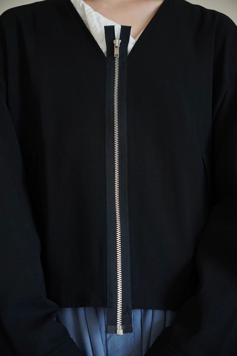 Comme des Garcons Comme des Garcons Thin wool short jacket Size S / US 4 / IT 40 - 8 Thumbnail