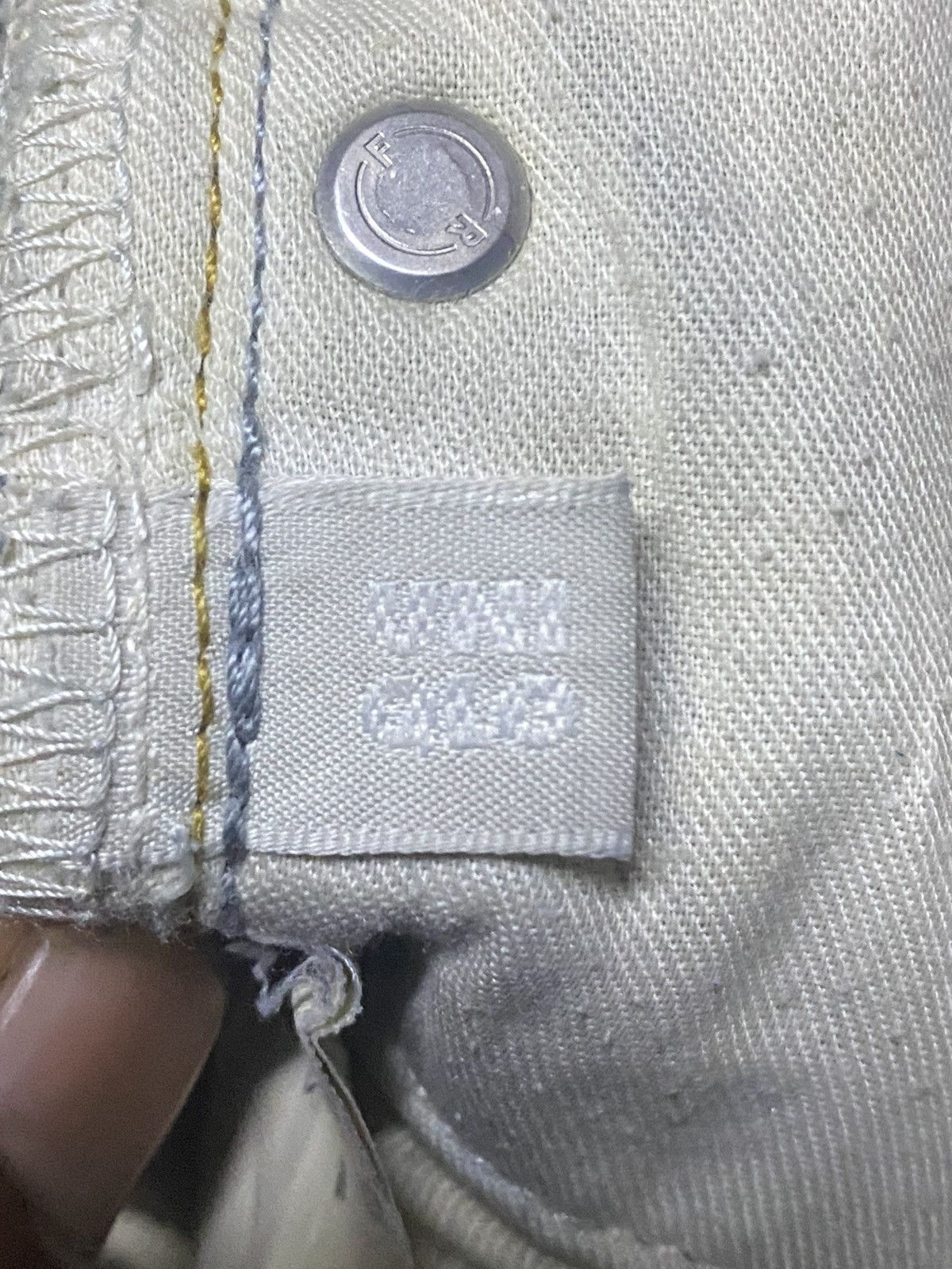 Undercover × Uniqlo Vintage Uniqlo Mud Wash Distressed Loose Jeans Size US 31 - 18 Thumbnail