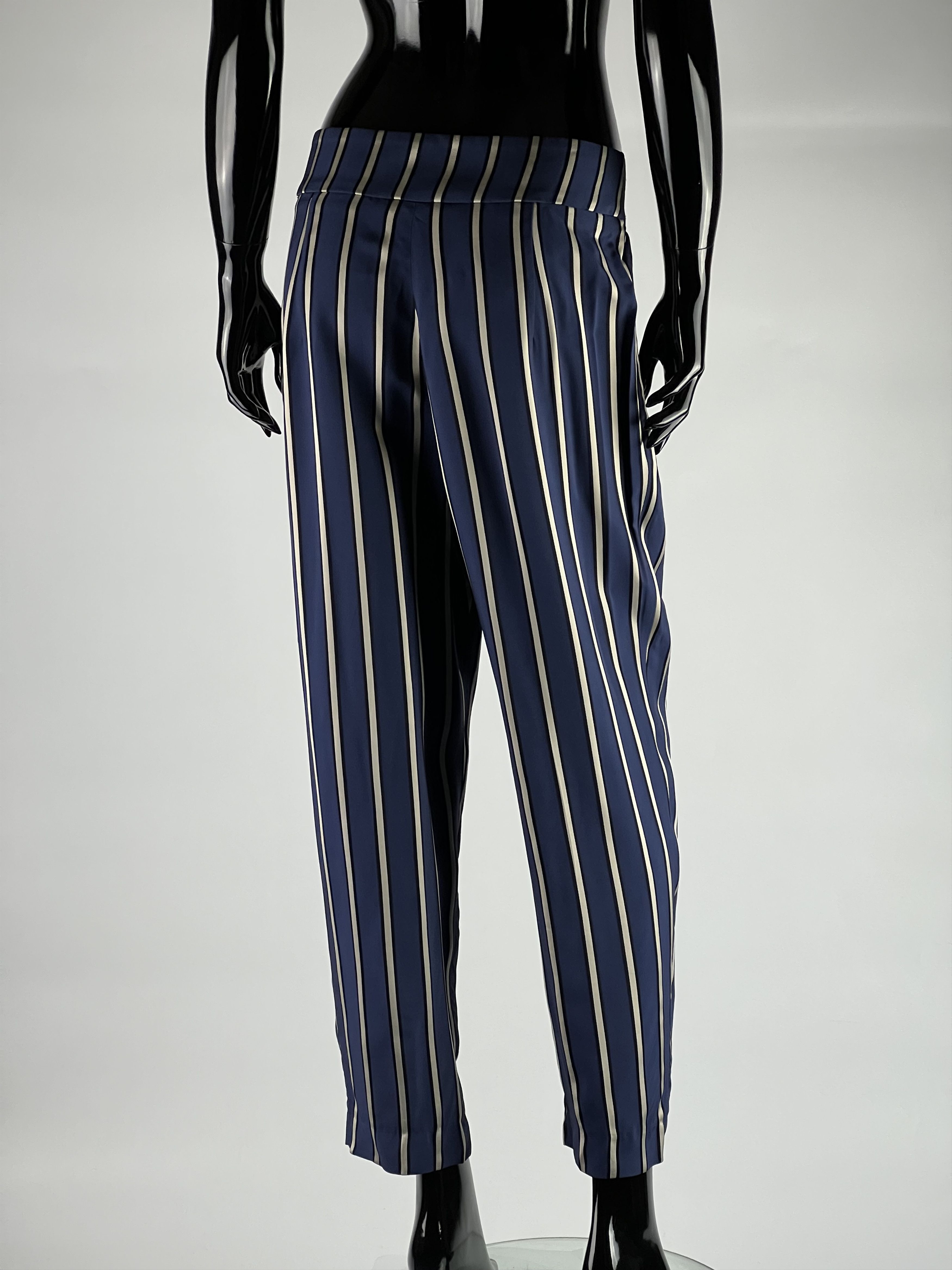 Peserico Peserico Sign Striped Trousers Pants Size IT42 Size 28" / US 6 / IT 42 - 3 Thumbnail