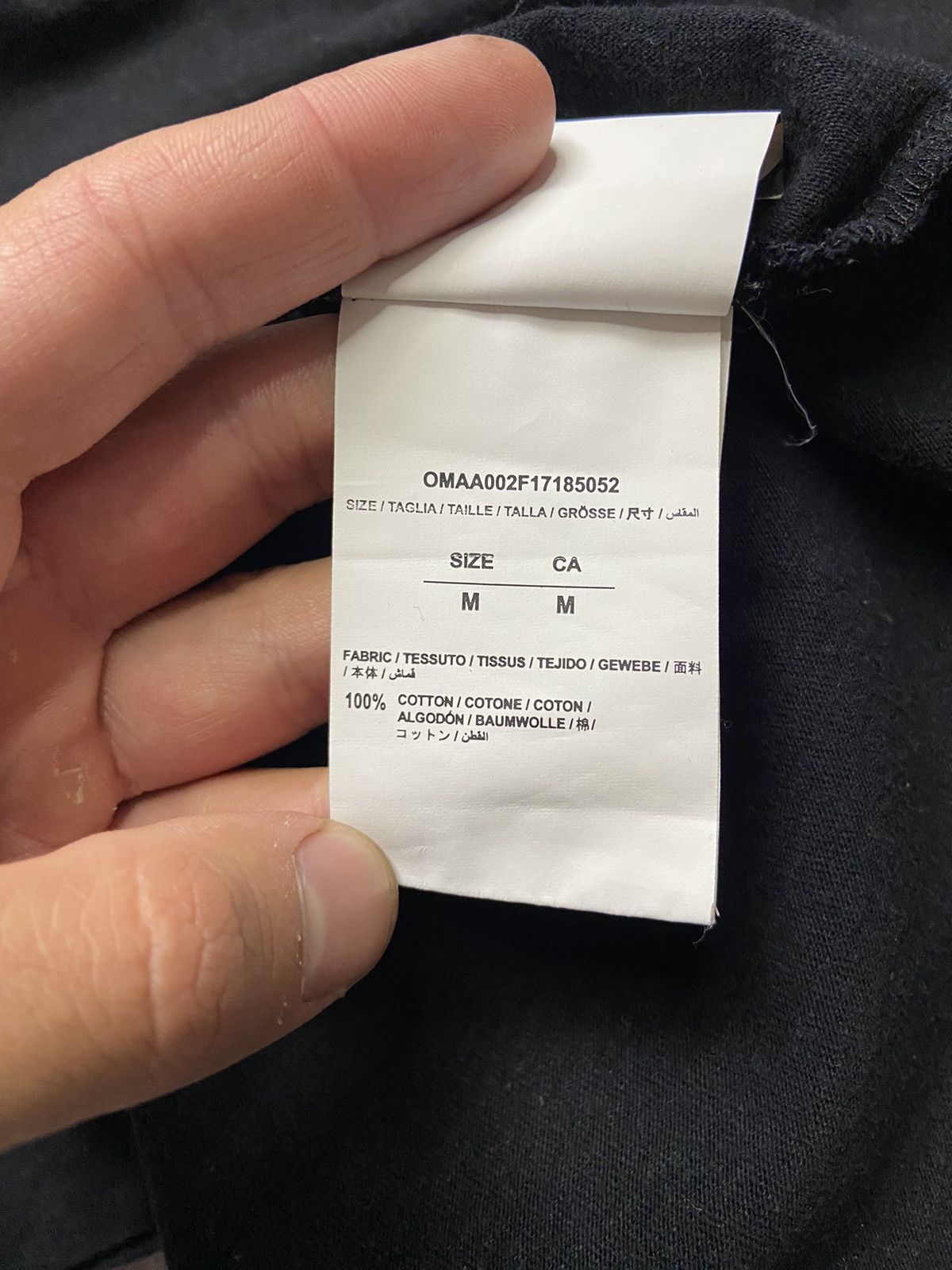 Off-White Off-White Mini Caravaggio Tee Size US M / EU 48-50 / 2 - 7 Thumbnail