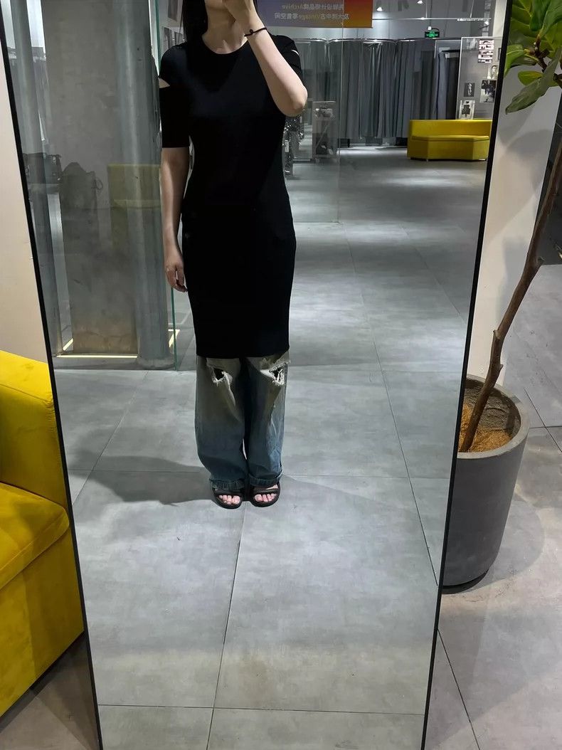 Helmut Lang HELMUT LANG Cutting the dress Size L / US 10 / IT 46 - 2 Thumbnail