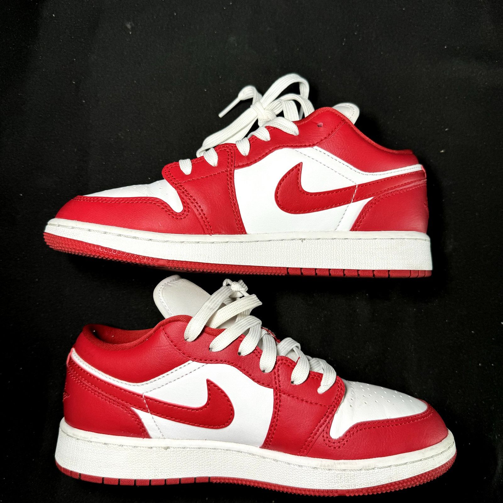 Jordan Brand × Nike Size 5 - Nike Air Jordan 1 Low GS Gym Red 2020 Men's Shoes Size US 5 / EU 37 - 2 Thumbnail