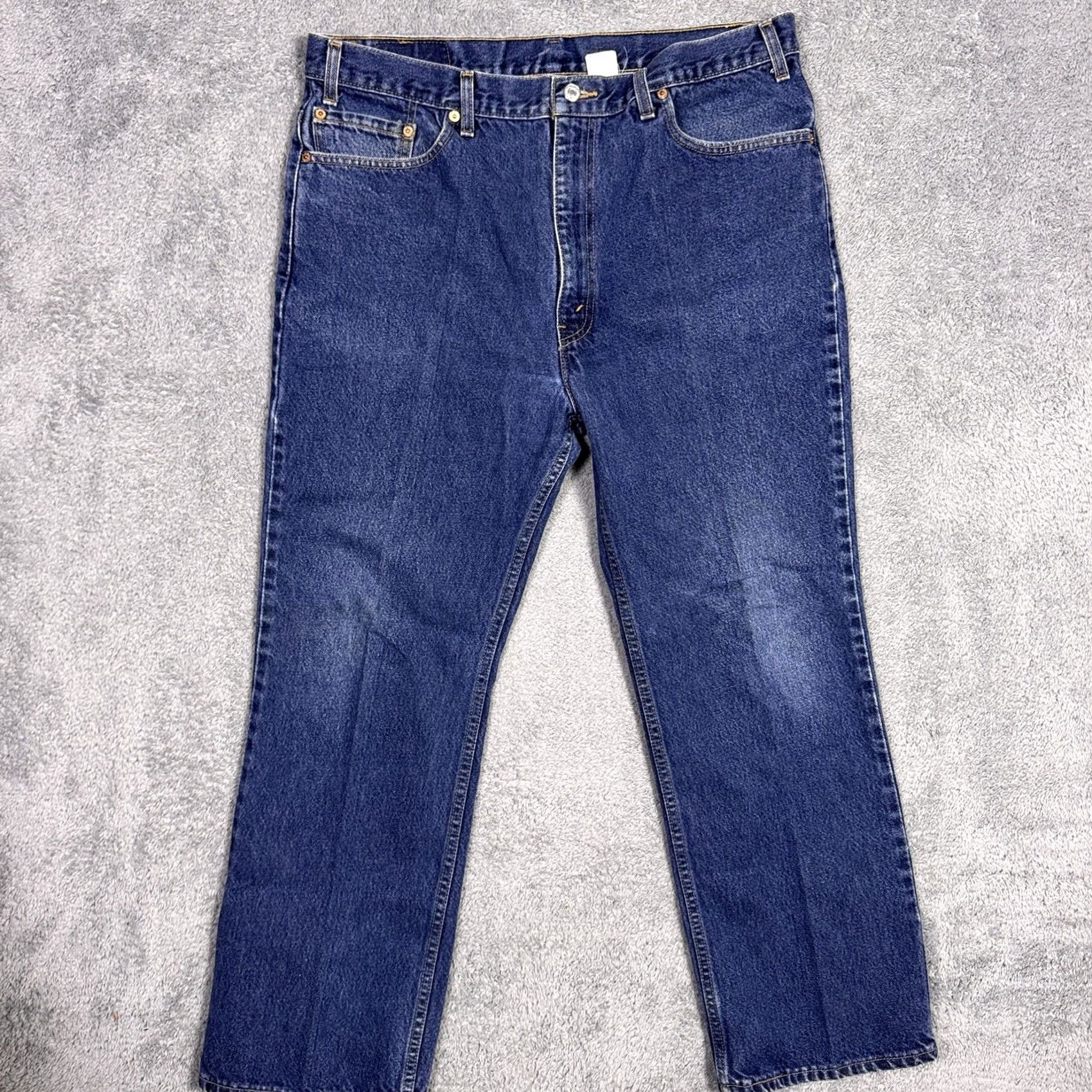 Levi's VINTAGE Levi's 517 Jeans Men 38x28 USA Made Batwing 90s Bootcut Western Cowboy Jeans Men Biker Cowboy Retro USA 90s Guitars Size US 38 / EU 54 - 2 Thumbnail