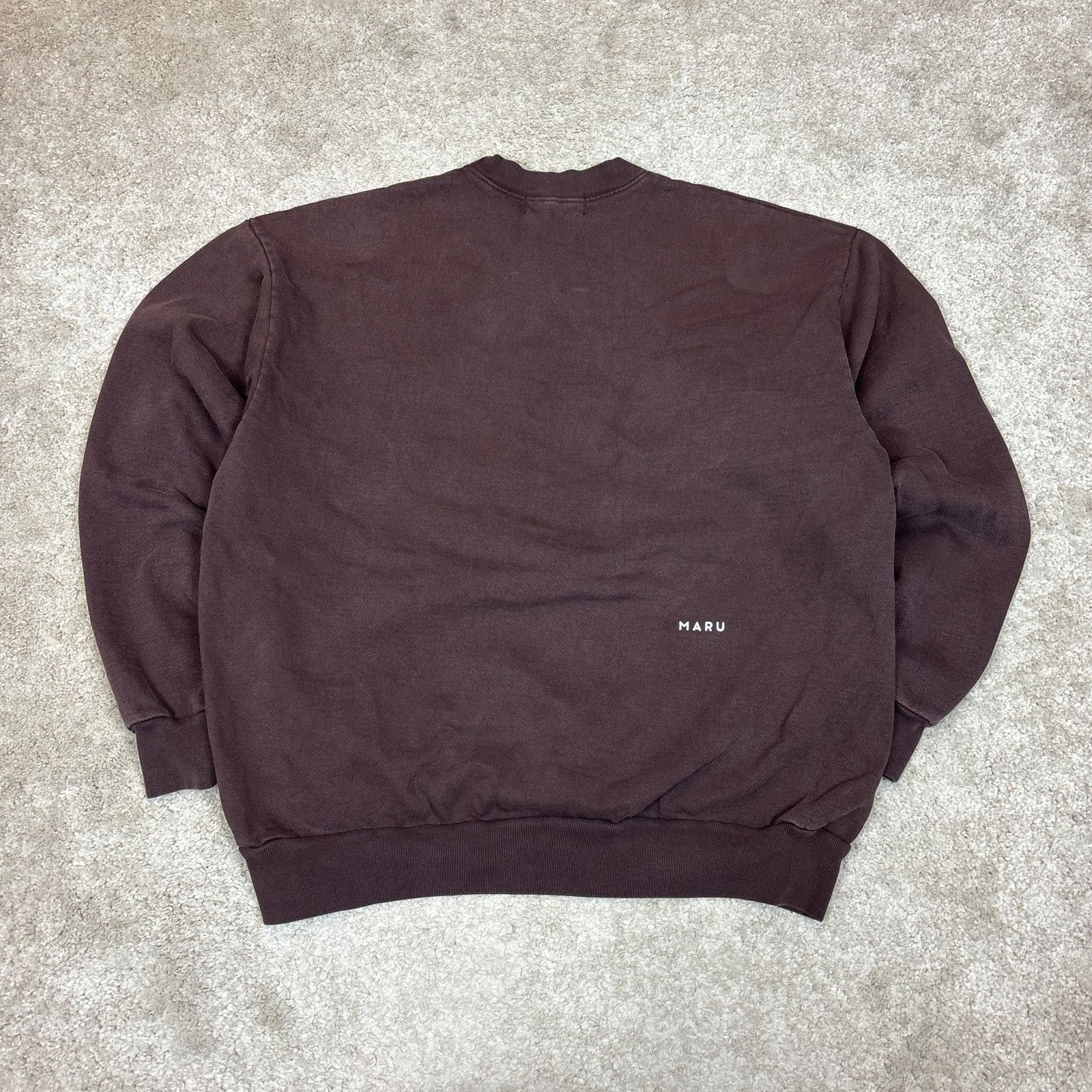 Museum of Peace & Quiet Museum of Peace & Quiet Cream Top Sweatshirt L Maru Coffee Size US L / EU 52-54 / 3 - 3 Thumbnail