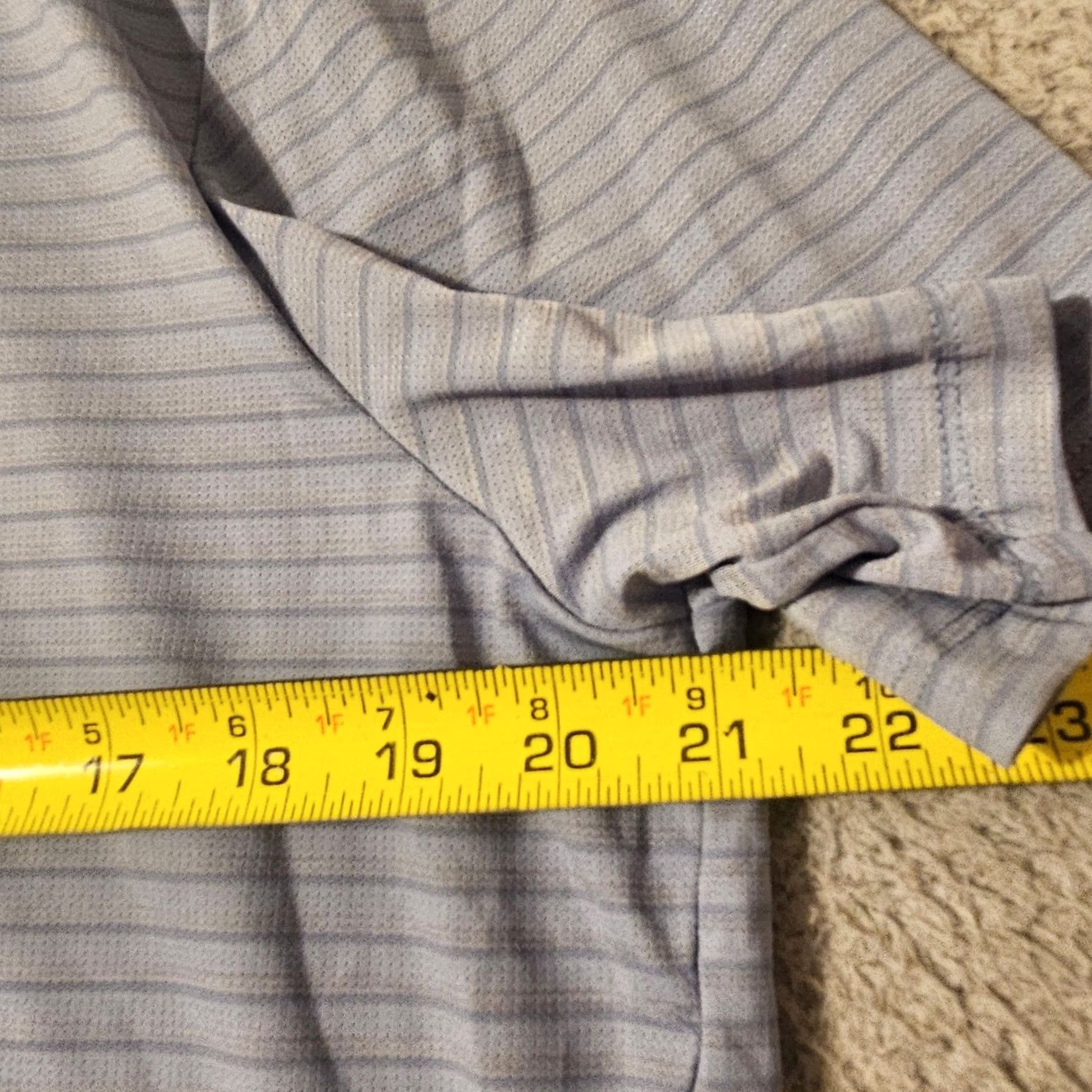Vintage Zyia Active Mens Polo Blue Gray Large Storm Sport Ventilation Collar 8502L Size US L / EU 52-54 / 3 - 7 Thumbnail