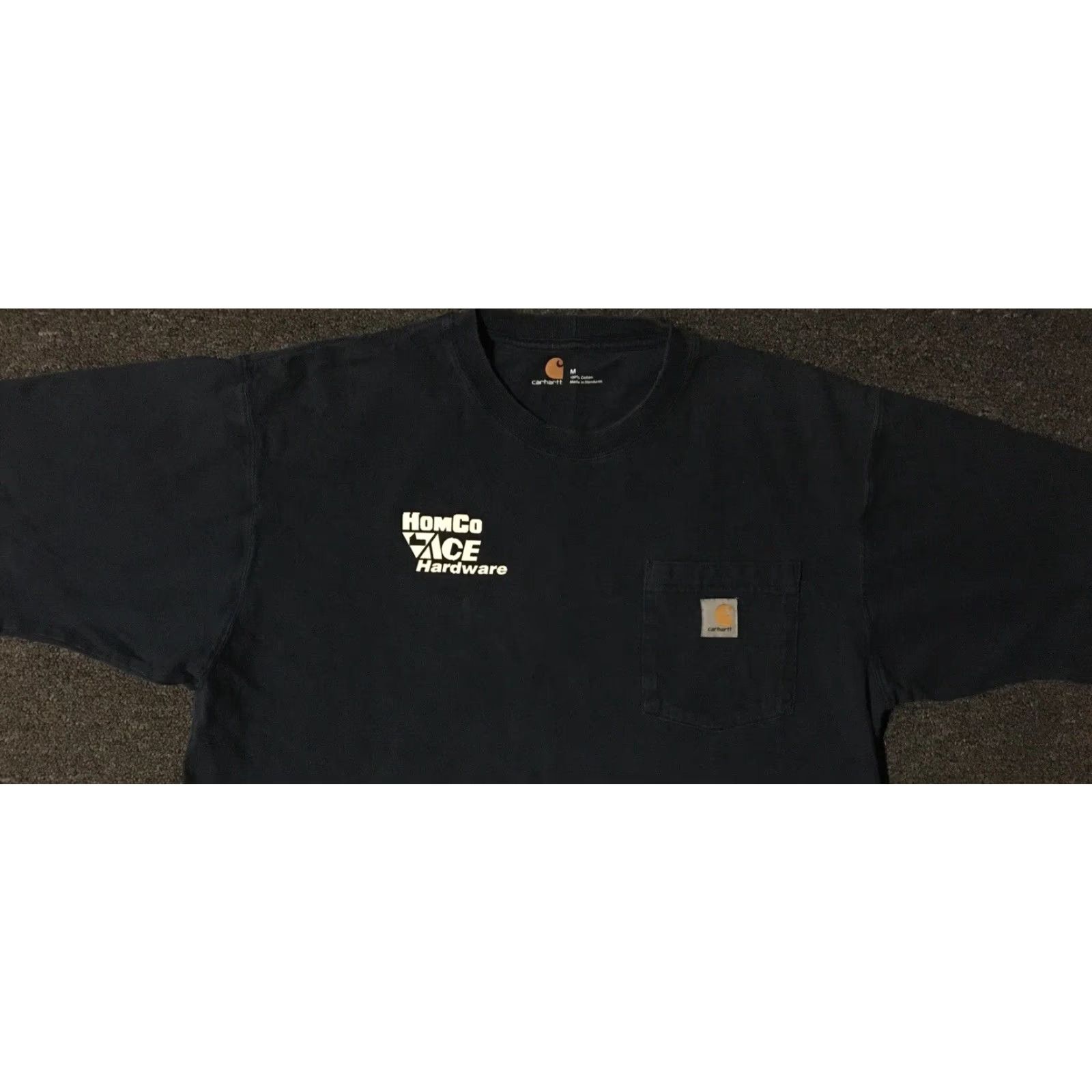 Lumberjack VINTAGE Carhartt NAU Lumberjacks Homecoming Faded Shirt M Blue College 90s Graphic Tee Mens Shirt Size US M / EU 48-50 / 2 - 6 Thumbnail