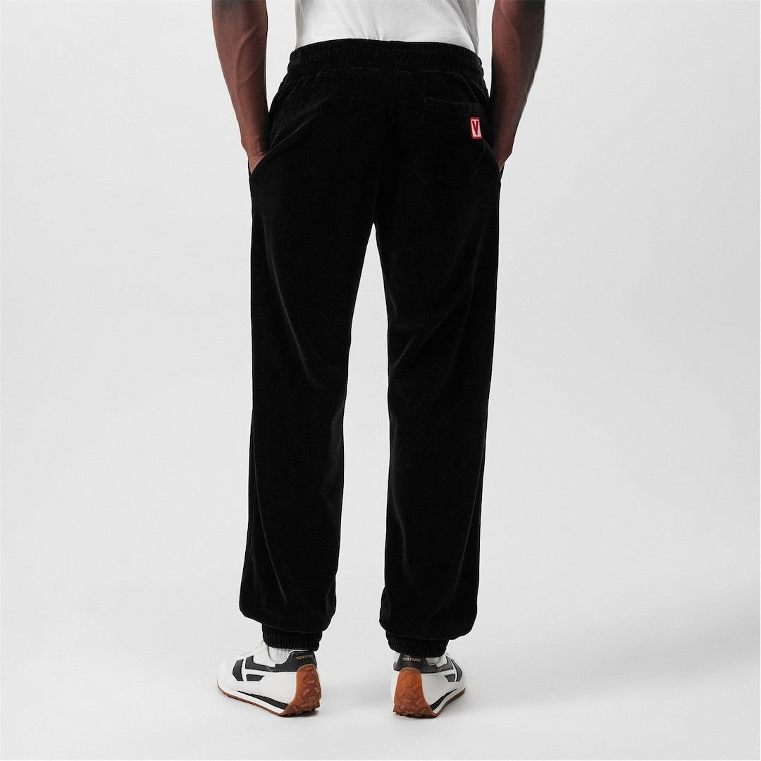 Valentino o1g2r1mq0526 Chez Valentino Jogging Trousers in Black Size US 32 / EU 48 - 3 Thumbnail
