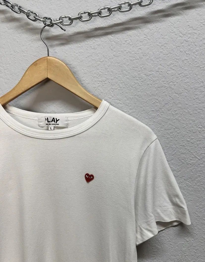 Comme des Garcons × Designer × Japanese Brand Comme Des Garcons Green Love Tee Logo Japanese Size US L / EU 52-54 / 3 - 4 Thumbnail