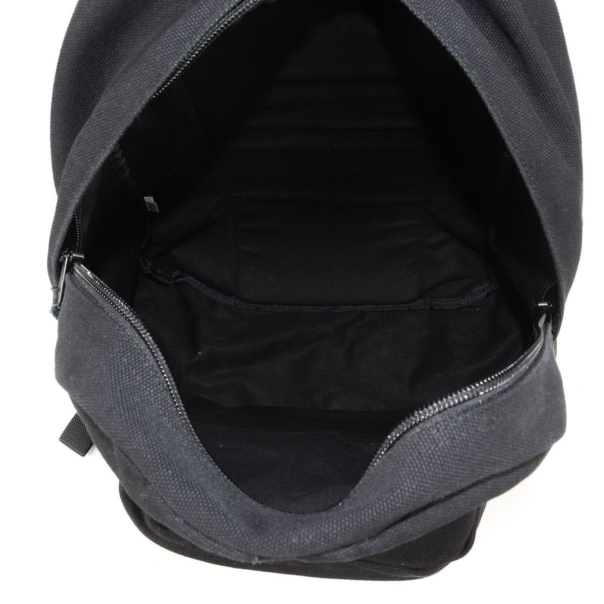 Supreme Authentic Supreme Canvas Backpack Black Size ONE SIZE - 6 Thumbnail