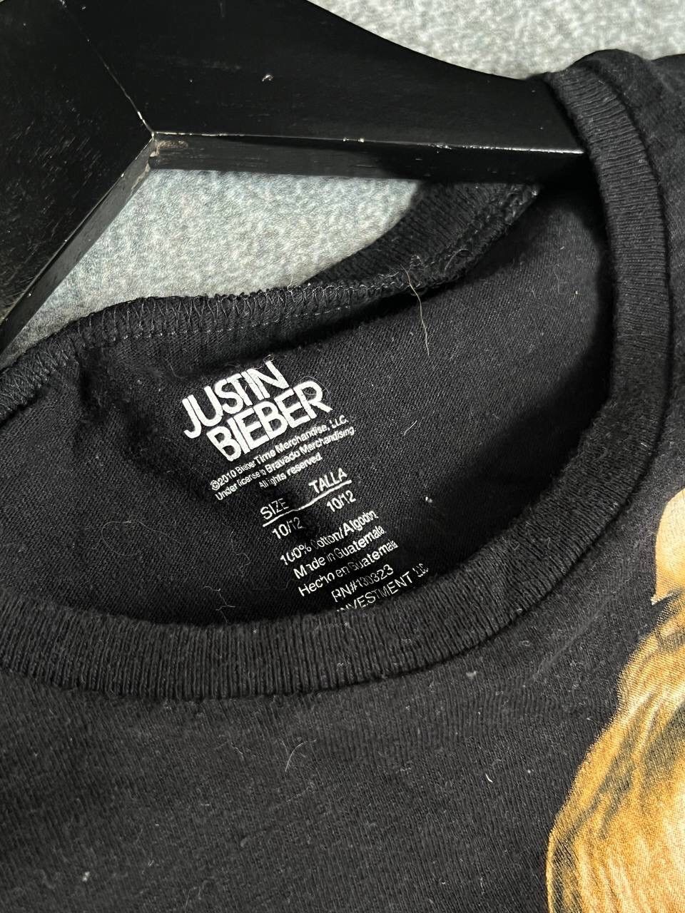 Hysteric Glamour VINTAGE JUSTIN BIEBER TANK TOP TEE Size XS / US 0-2 / IT 36-38 - 5 Thumbnail