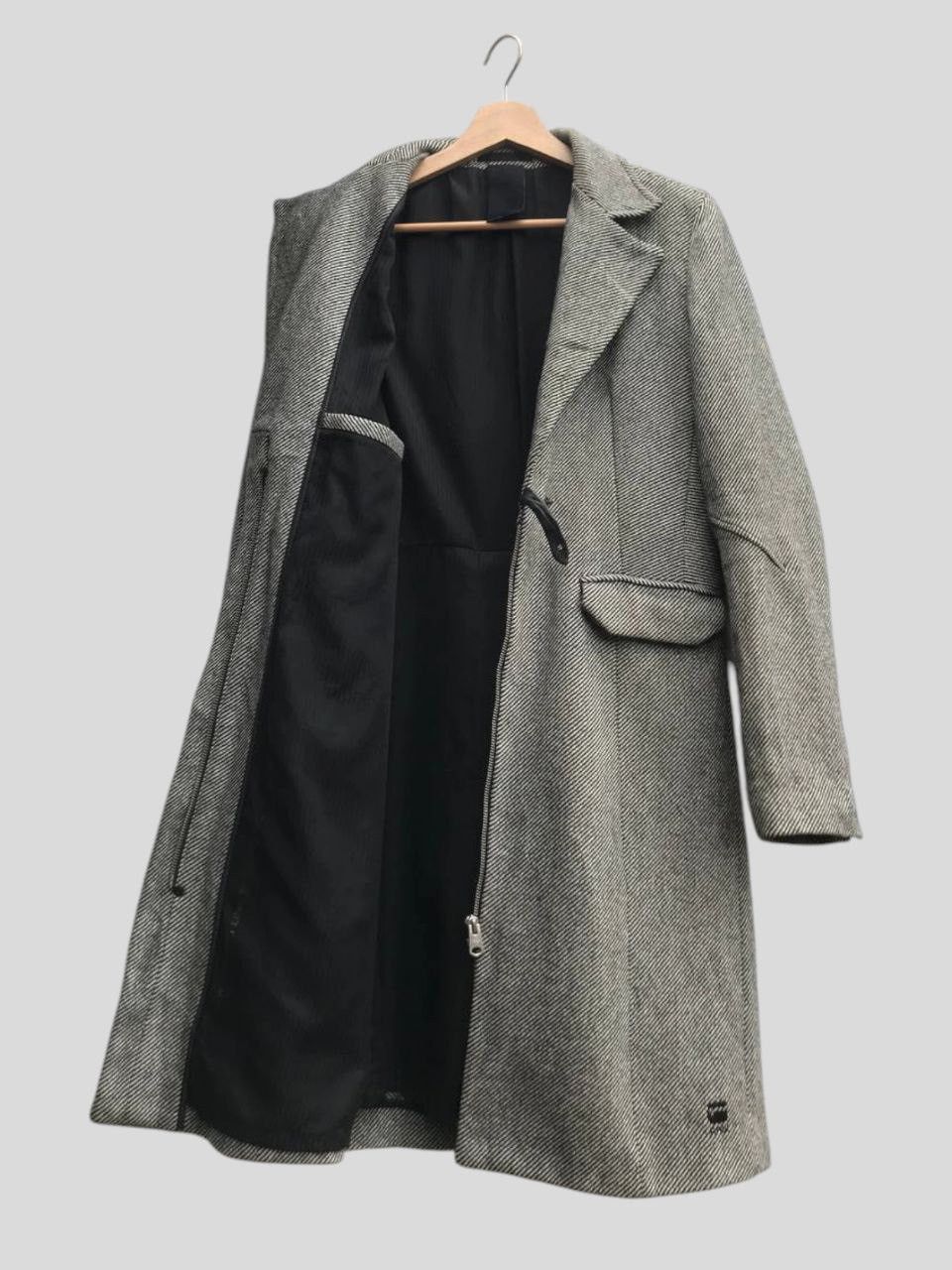 G-Star Raw Correct Line by G Star Striped Fay Long Coat Size S / US 4 / IT 40 - 5 Thumbnail