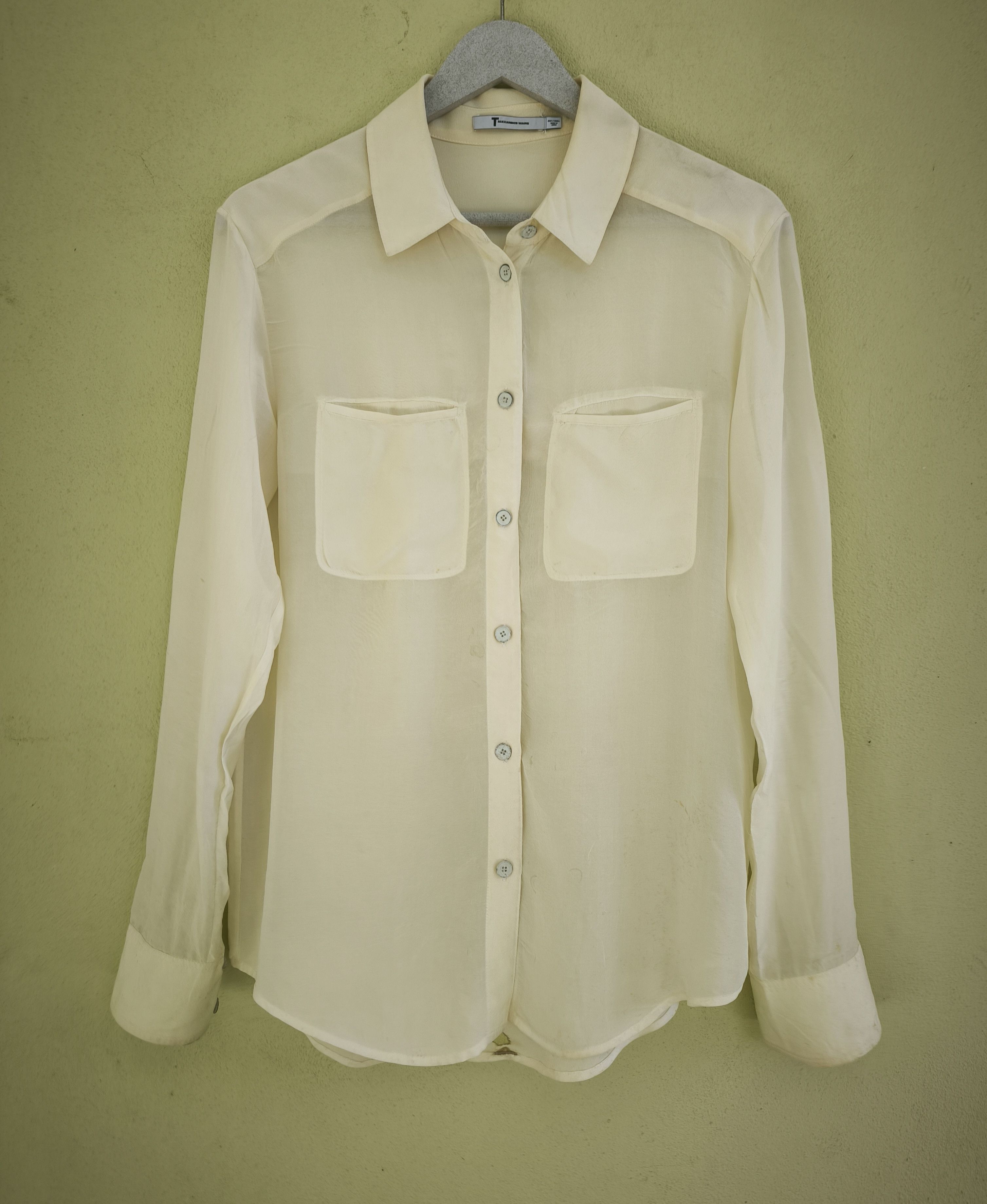 Alexander Wang ALEXANDER WANG double pocket silk shirt Size US XS / EU 42 / 0 - 1 Thumbnail
