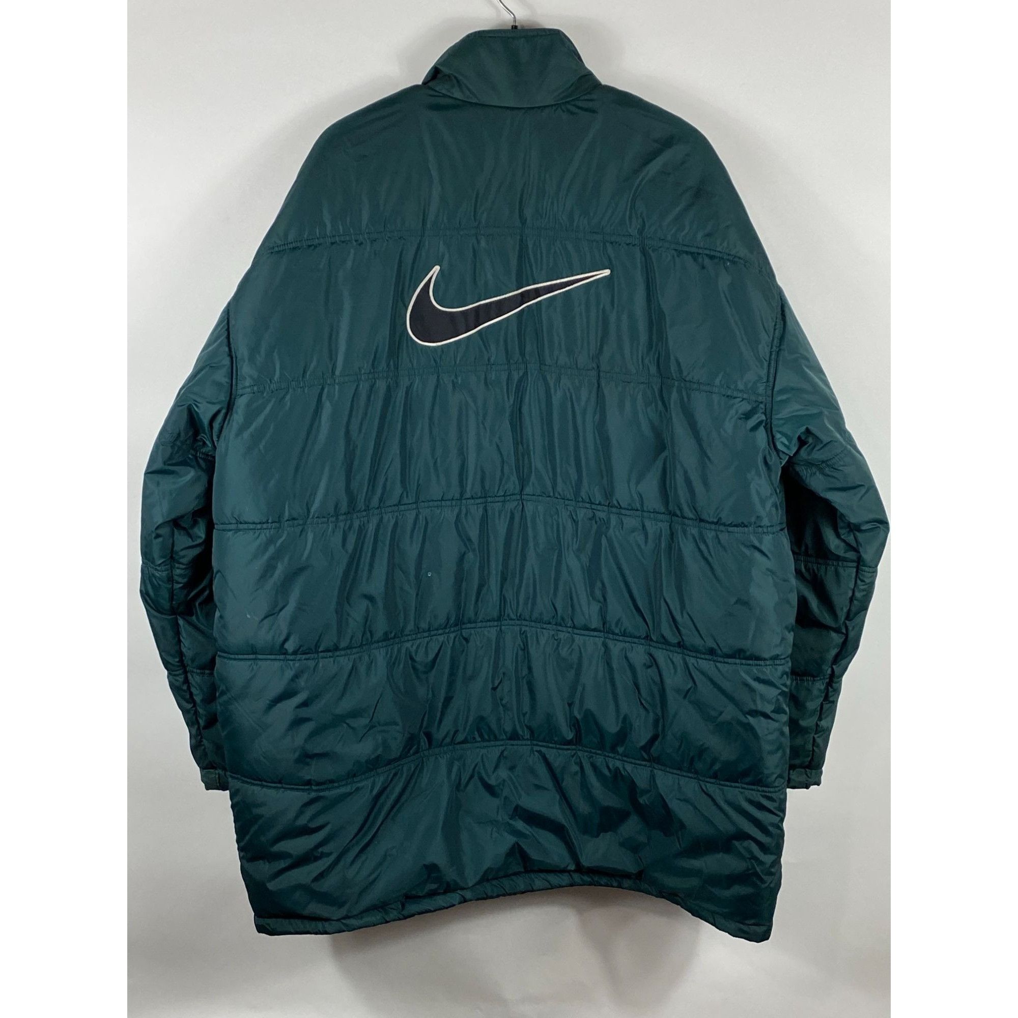 Nike Vintage Nike Reversible Polyester Fill Puffer Jacket Black/G Size US XXL / EU 58 / 5 - 6 Thumbnail