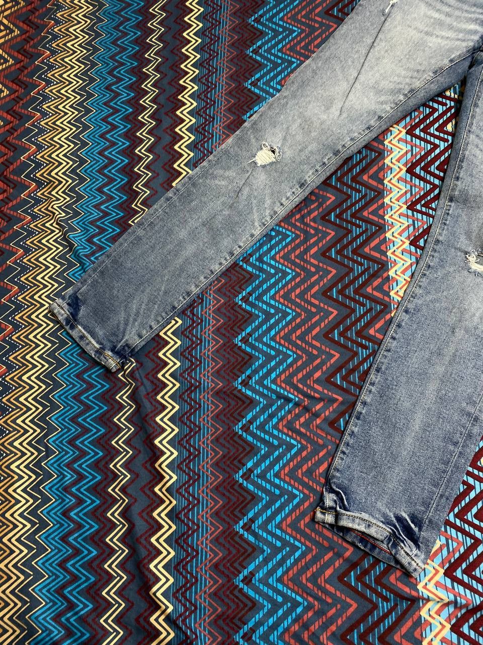 Tommy Hilfiger × Vintage Vintage 90s Tommy Hilfiger distressed relaxed fit jeans Size 30" / US 8 / IT 44 - 12 Thumbnail