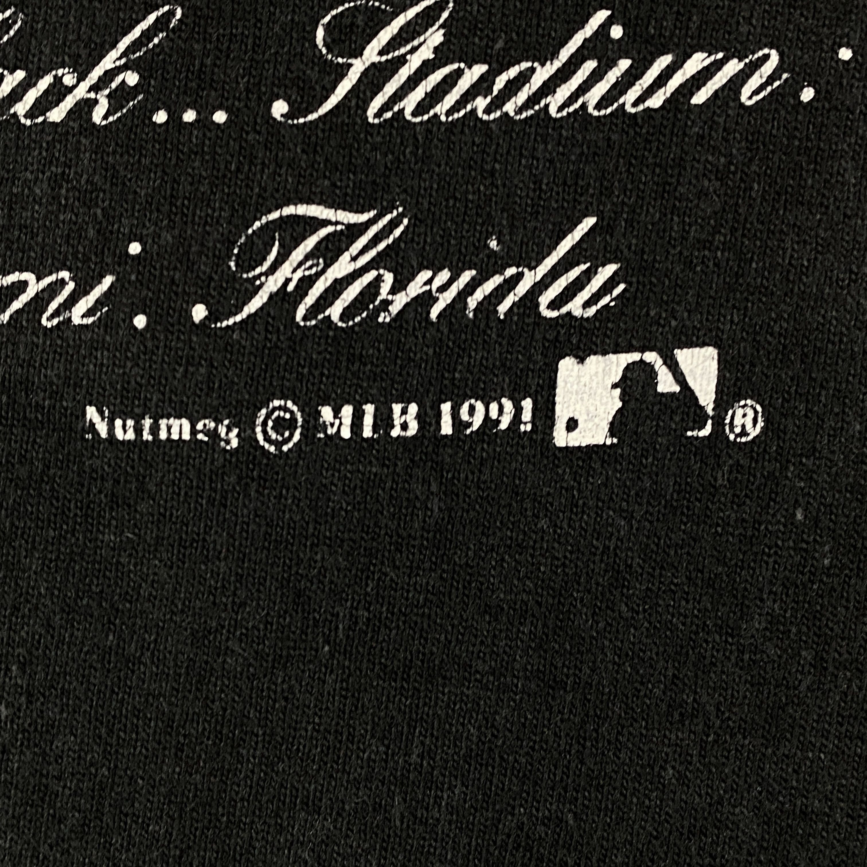 MLB × Nutmeg × Vintage Mens T-Shirt MLB Florida Marlins Vintage 1991 Nutmeg Size L Size US L / EU 52-54 / 3 - 5 Thumbnail