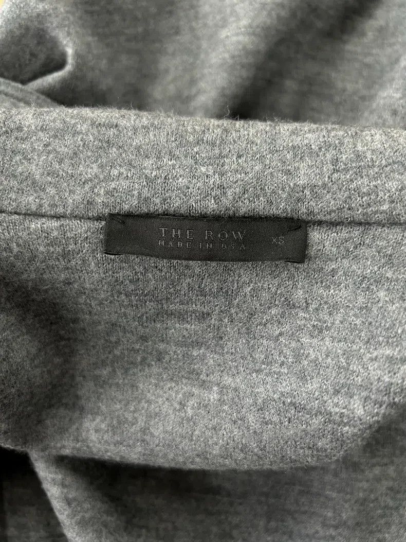 The Row The Row Long wool coat coat with grey lapel and lace Size XS / US 0-2 / IT 36-38 - 5 Thumbnail