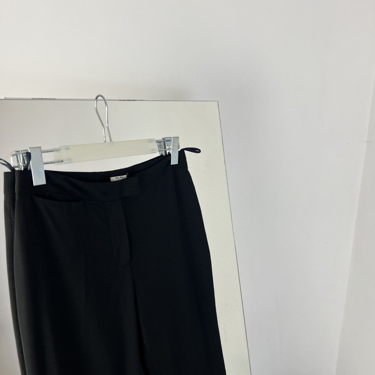 Miu Miu Vintage Y2K Miu Miu Luxury Trousers Pants Size 28" / US 6 / IT 42 - 3 Thumbnail