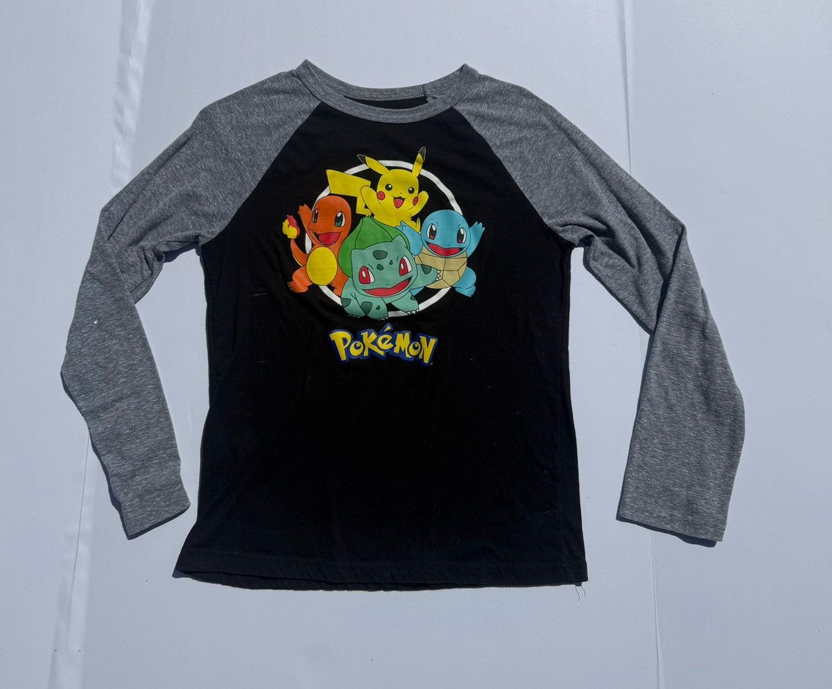 Pokemon Grey and black Pokémon long sleeve shirt #kidcore Size US L / EU 52-54 / 3 - 1 Thumbnail