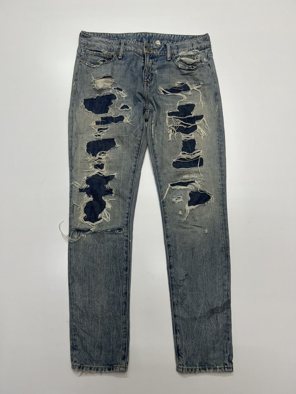 Denim & Supply Ralph Lauren Denim & Supply Ralph Lauren Distressed Denim Jeans Size 31 Size US 31 - 1 Thumbnail