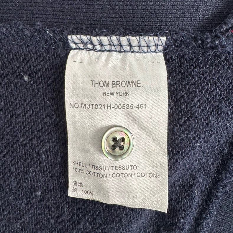 Thom Browne Thom Browne Blue and green hoodie Size US L / EU 52-54 / 3 - 5 Thumbnail