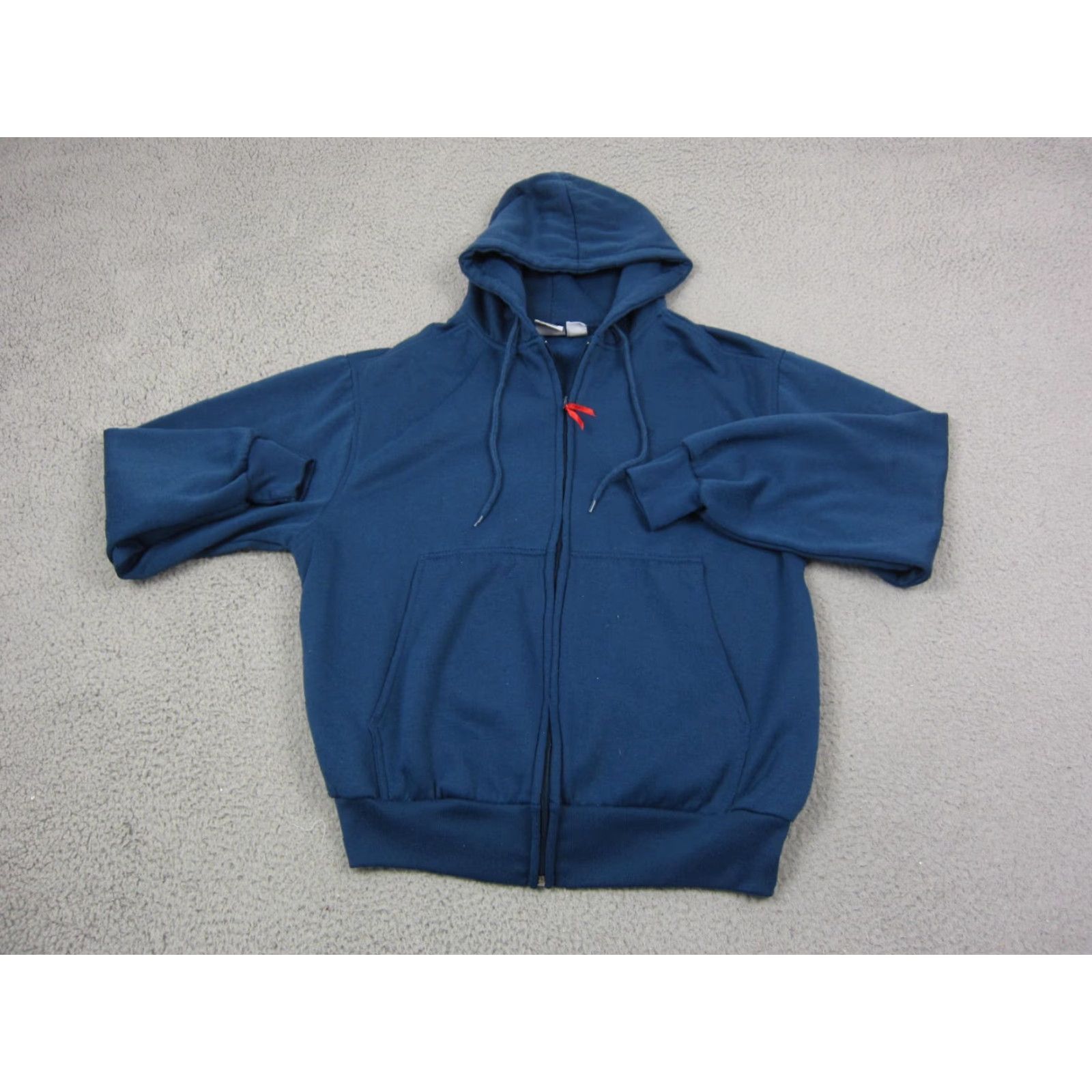 Vintage VINTAGE Franklin Hoodie Men L Blue Full Zip Fleece Sweatshirt 90s Logo Size US L / EU 52-54 / 3 - 2 Thumbnail