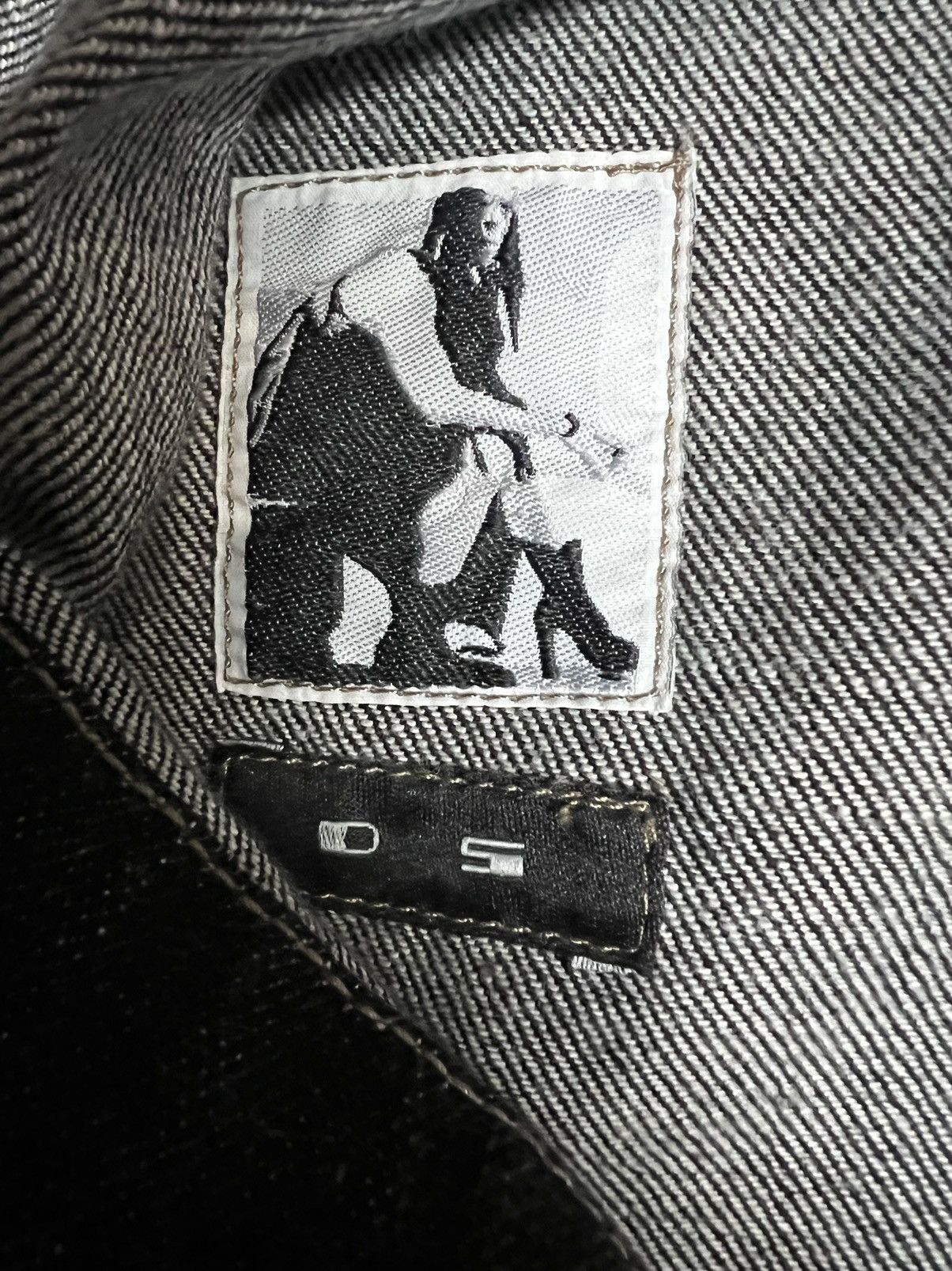 Rick Owens Rick Owens fw16 Bleach Vomit denim vest Size US M / EU 48-50 / 2 - 4 Thumbnail