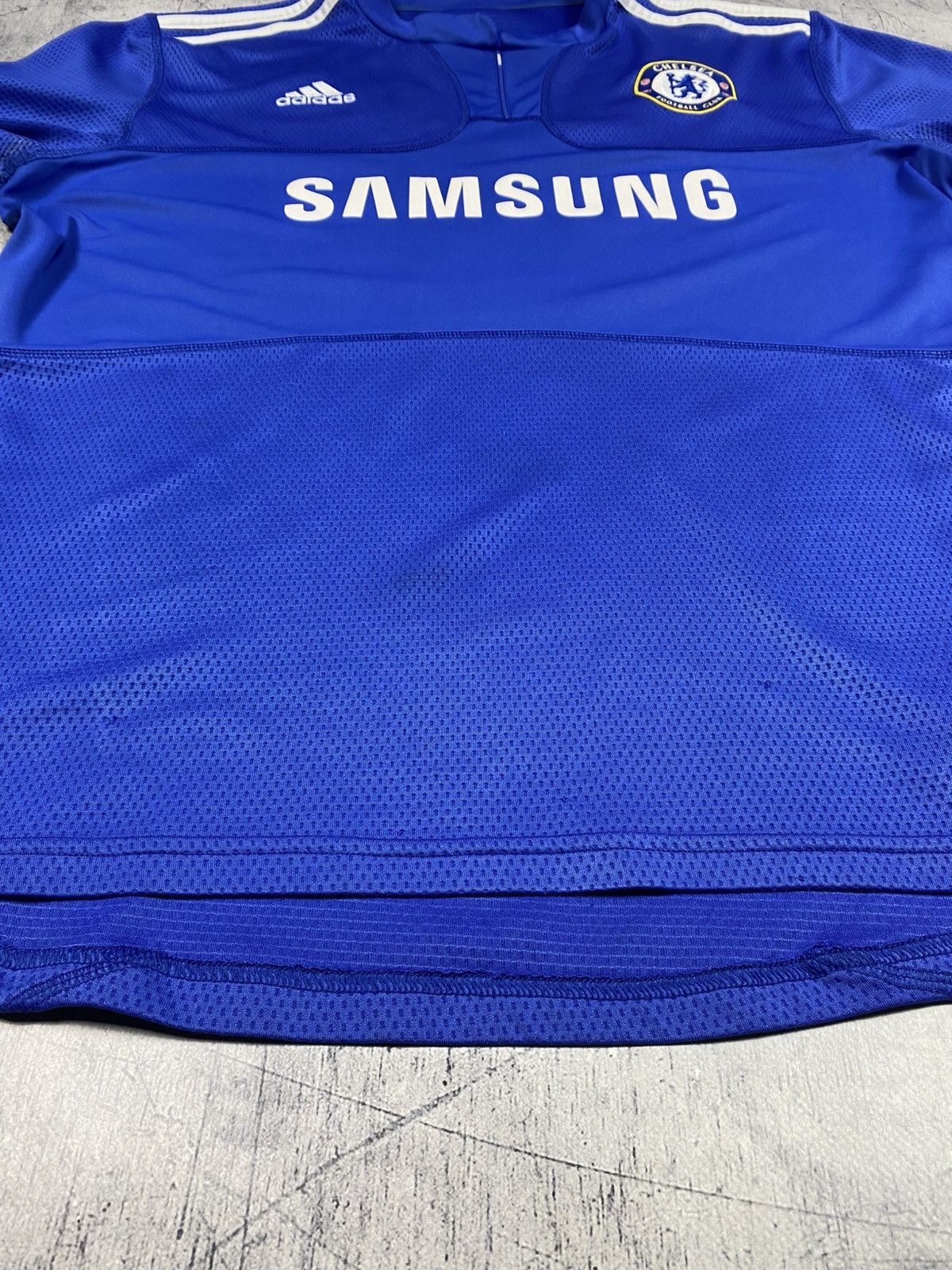 Adidas Chelsea FC 2009/10 Adidas Home Jersey – Samsung – Size L Size US L / EU 52-54 / 3 - 12 Thumbnail