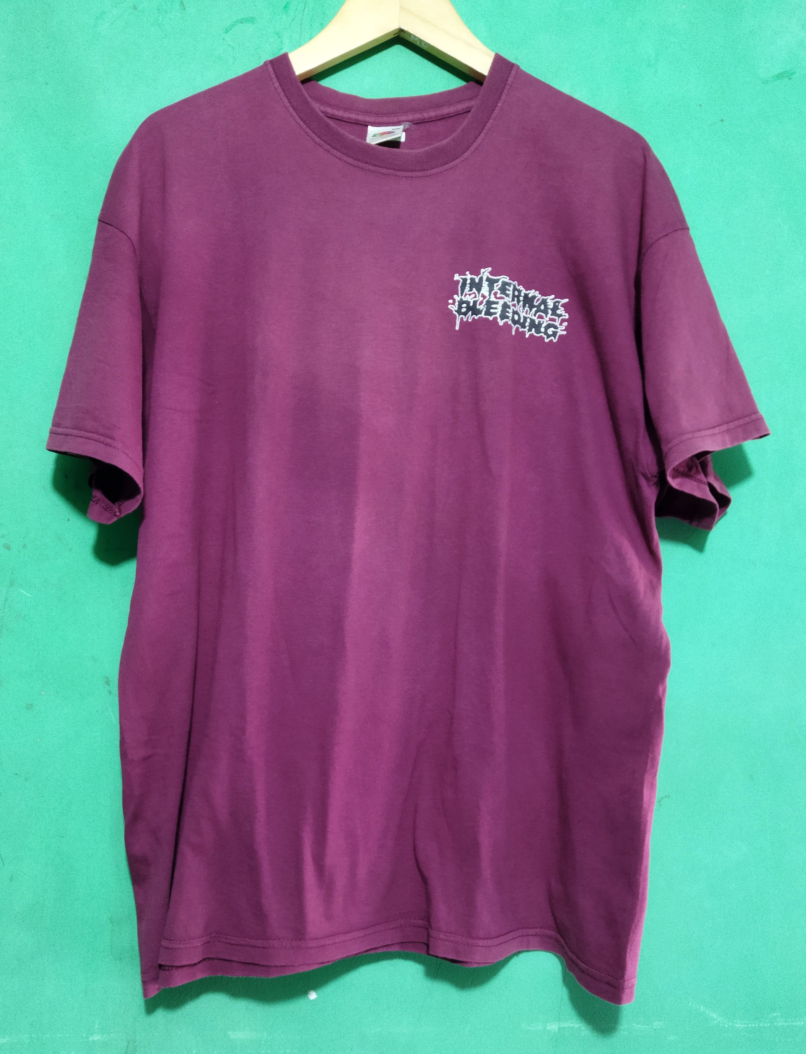Band Tees INTERNAL BLEEDING pit heaving warfare Size US XL / EU 56 / 4 - 1 Thumbnail