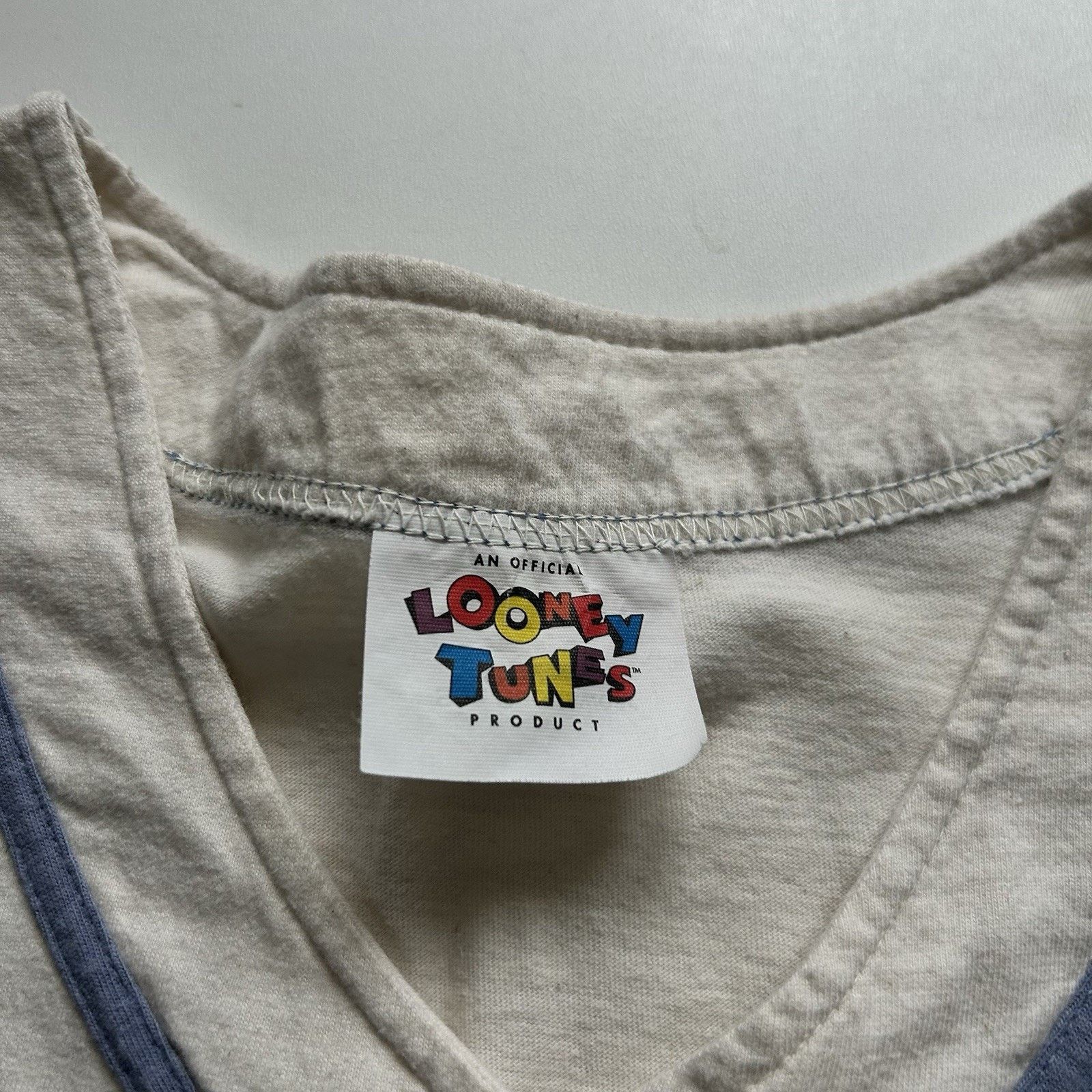 Vintage Vintage 90s Bugs Bunny Warner Bros Baseball Jersey Shirt 2XL Size US XXL / EU 58 / 5 - 3 Thumbnail