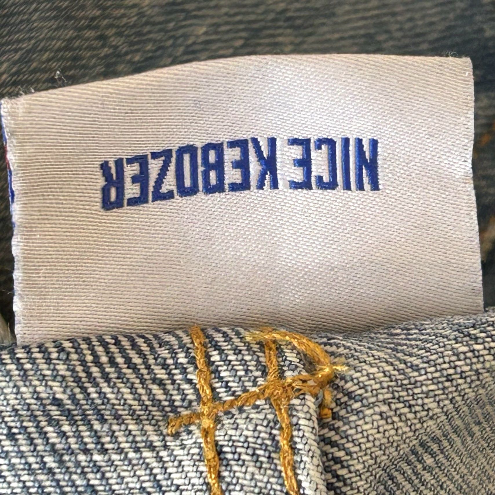 Denime Keboz Jeans Blue Denim Japan Made Men’s 32 Size US 32 / EU 48 - 7 Thumbnail