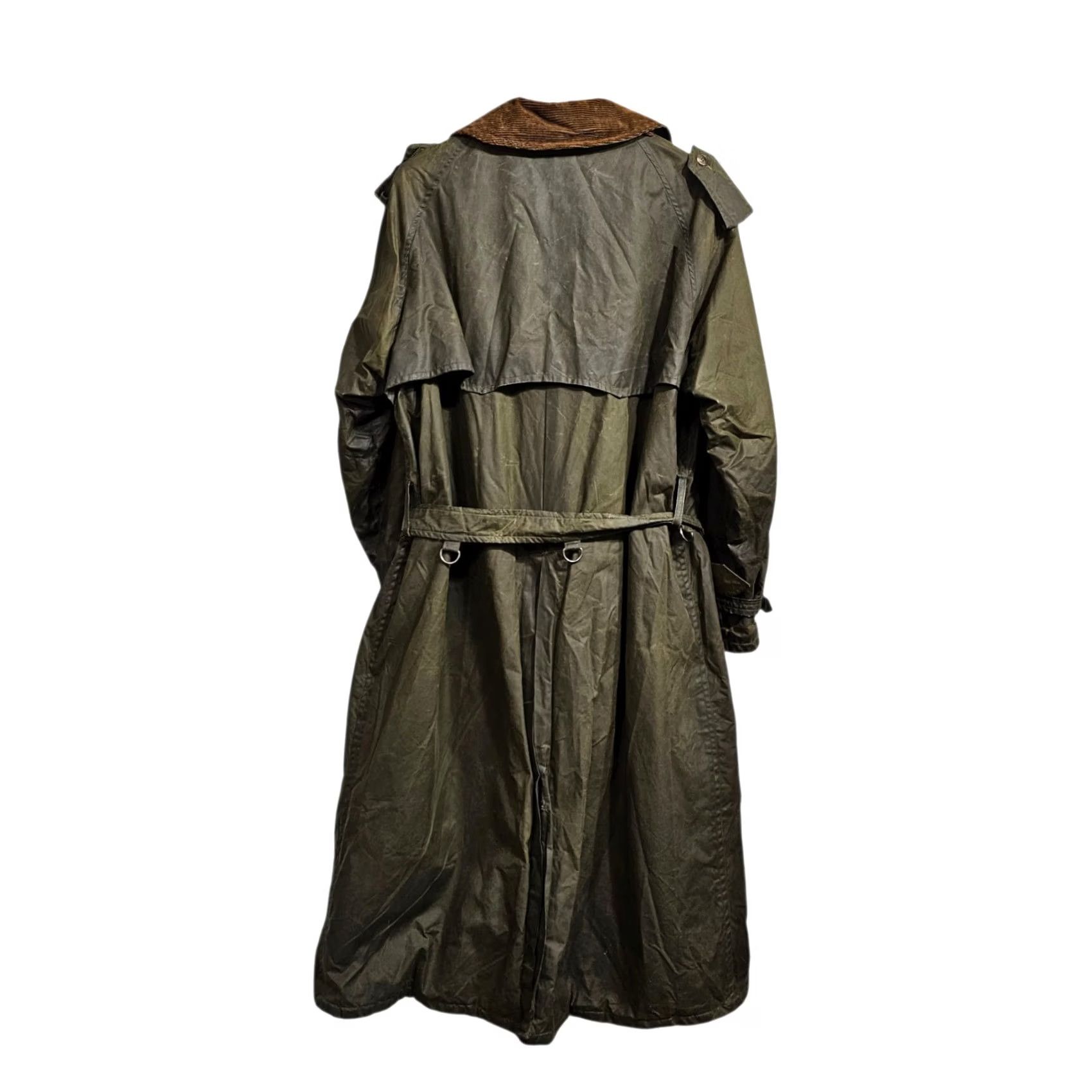 Polo Ralph Lauren Polo Ralph Lauren Mens Trench Coat - Green Medium Waxed Sportsman Hunting Tartan - Vintage Size US M / EU 48-50 / 2 - 2 Thumbnail