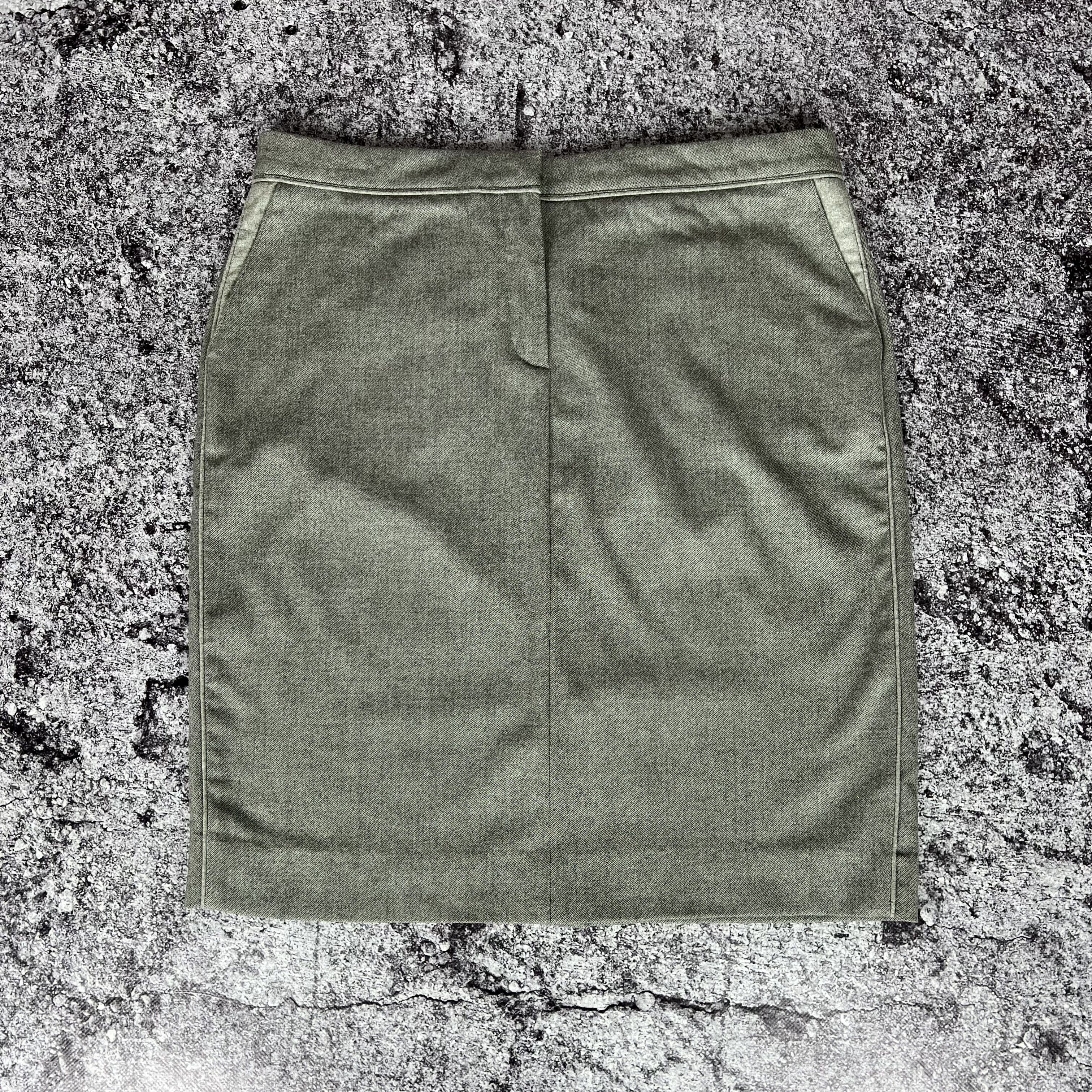 Fabiana Filippi Fabiana Filippi Skirt Wool Made in Italy Size XL Size 34" / US 12 / IT 48 - 2 Thumbnail