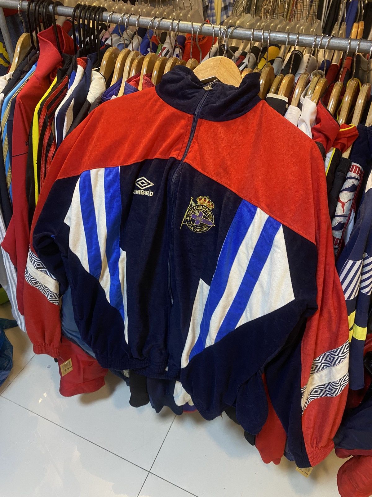 Umbro Vintage 90s Deportivo Colonia Tracksuit Size US XL / EU 56 / 4 - 1 Thumbnail