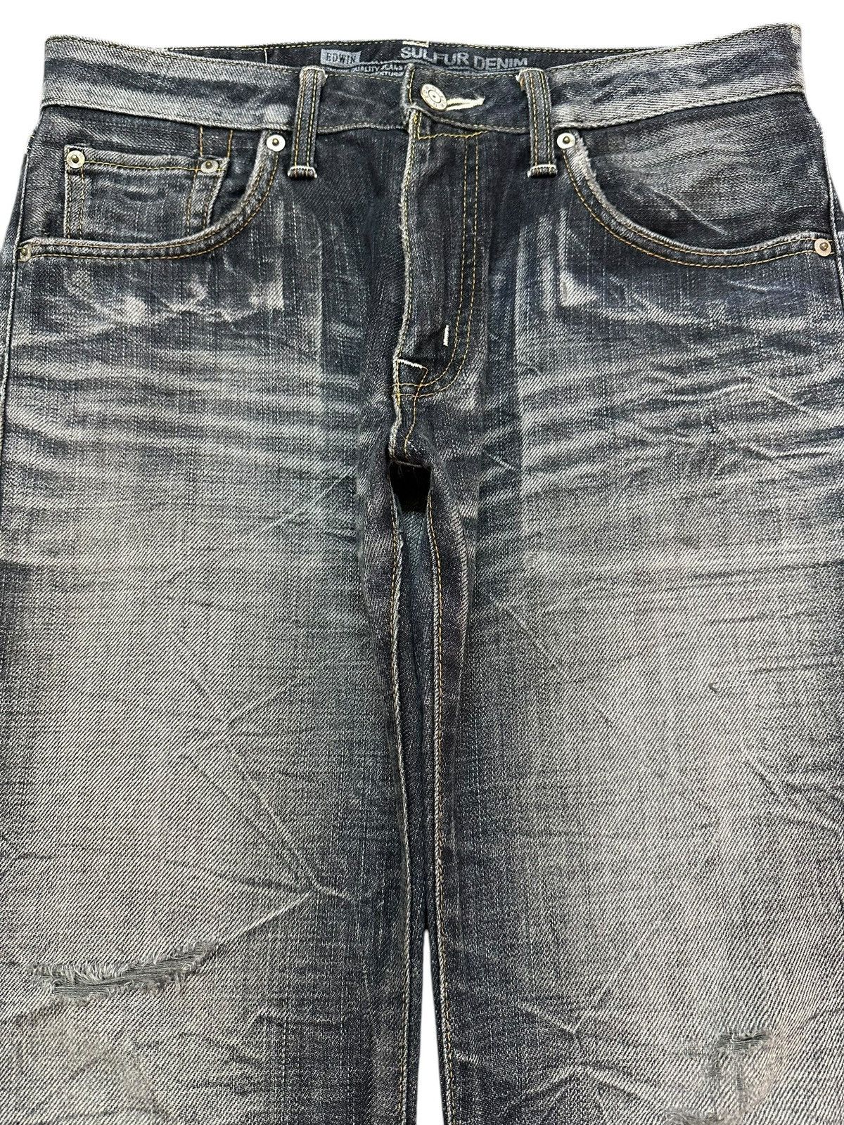 Edwin Vintage Japan Edwin 502 Faded Wash Style Loose Jeans Size US 32 / EU 48 - 3 Thumbnail