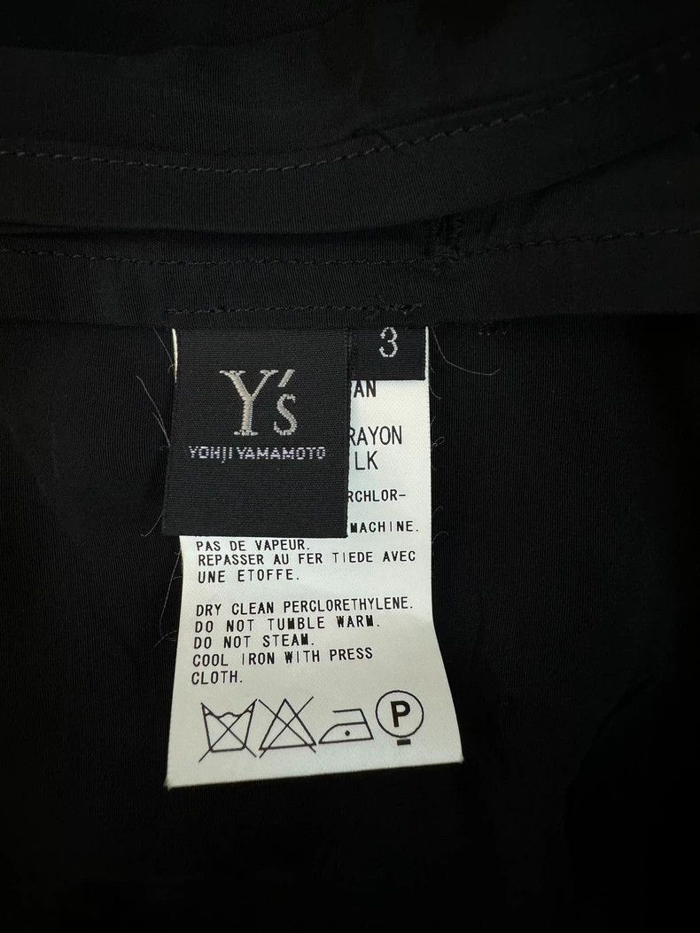 Y's Y's size 3 Transformable shawl blouse shirt Size M / US 6-8 / IT 42-44 - 7 Thumbnail