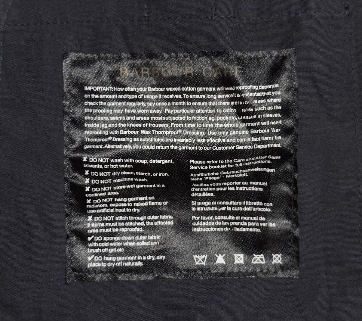 Barbour Barbour International Simonside Wax Cotton Jacket Size US M / EU 48-50 / 2 - 17 Thumbnail