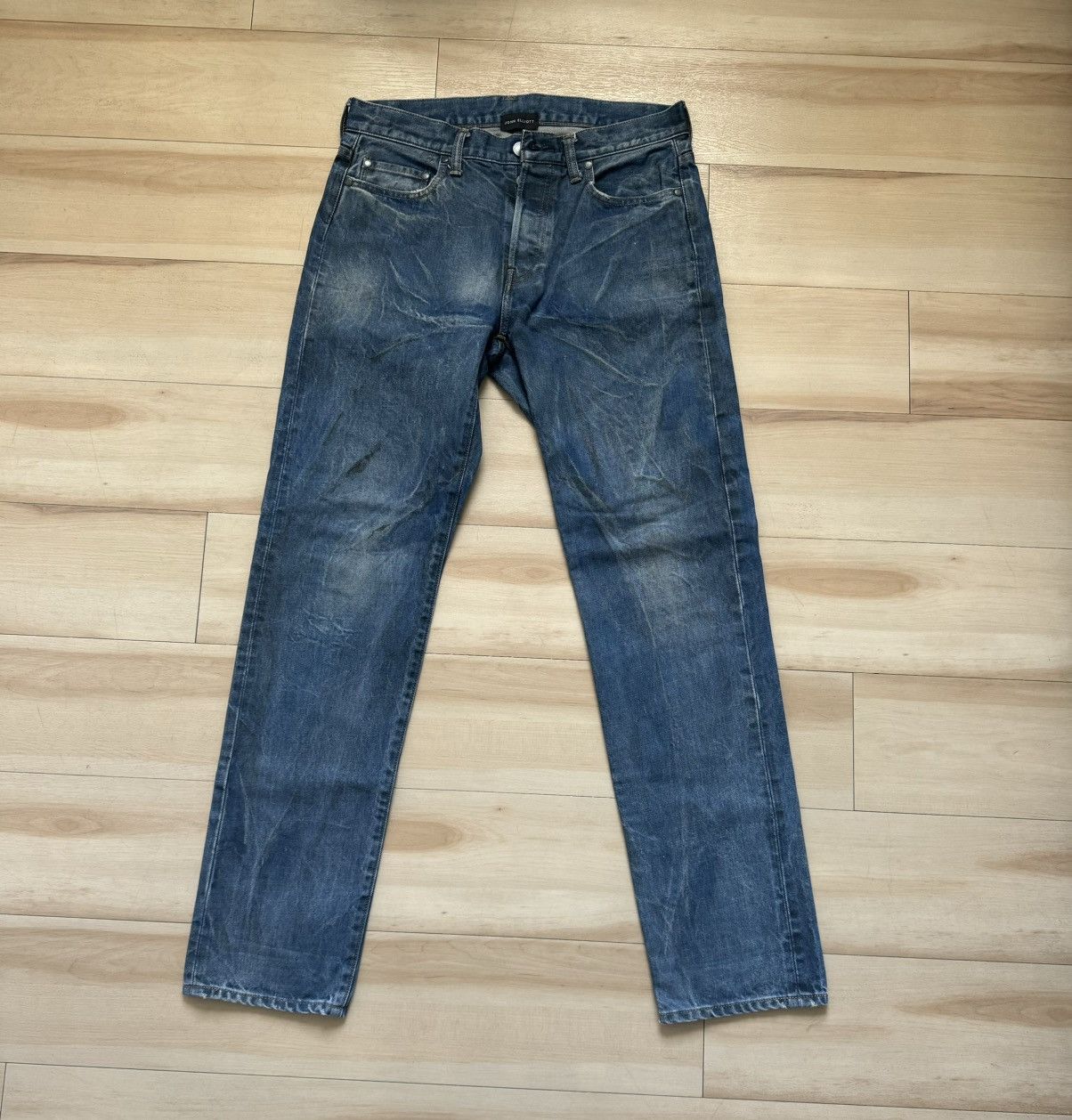 John Elliott John Elliot Daze Jeans Regular Fit Size US 31 - 1 Thumbnail