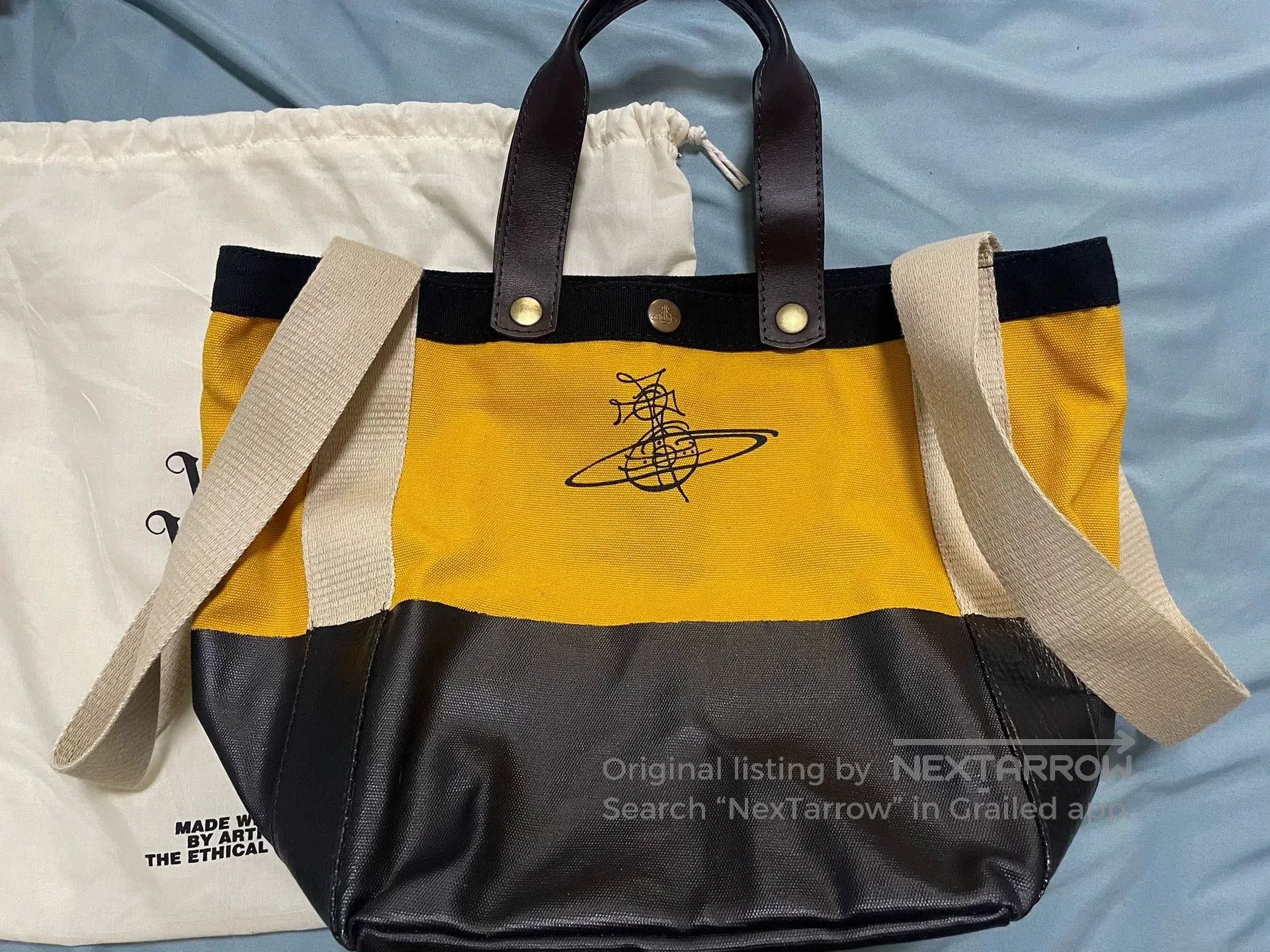Vivienne Westwood Kenya Limited Canvas Bag.