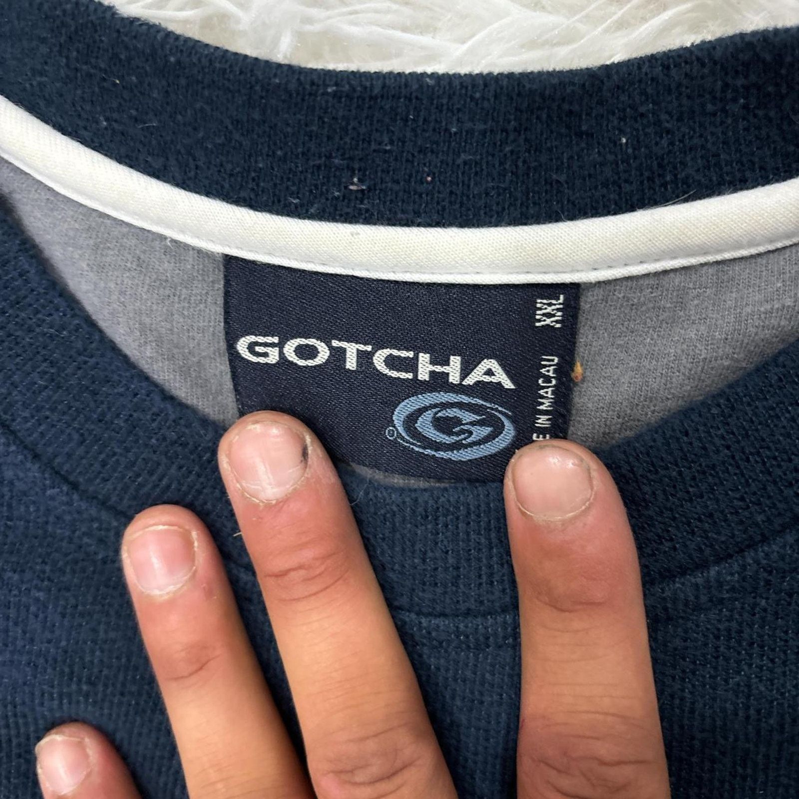 Gotcha Vintage 90s gotcha sweater Size US XXL / EU 58 / 5 - 3 Thumbnail