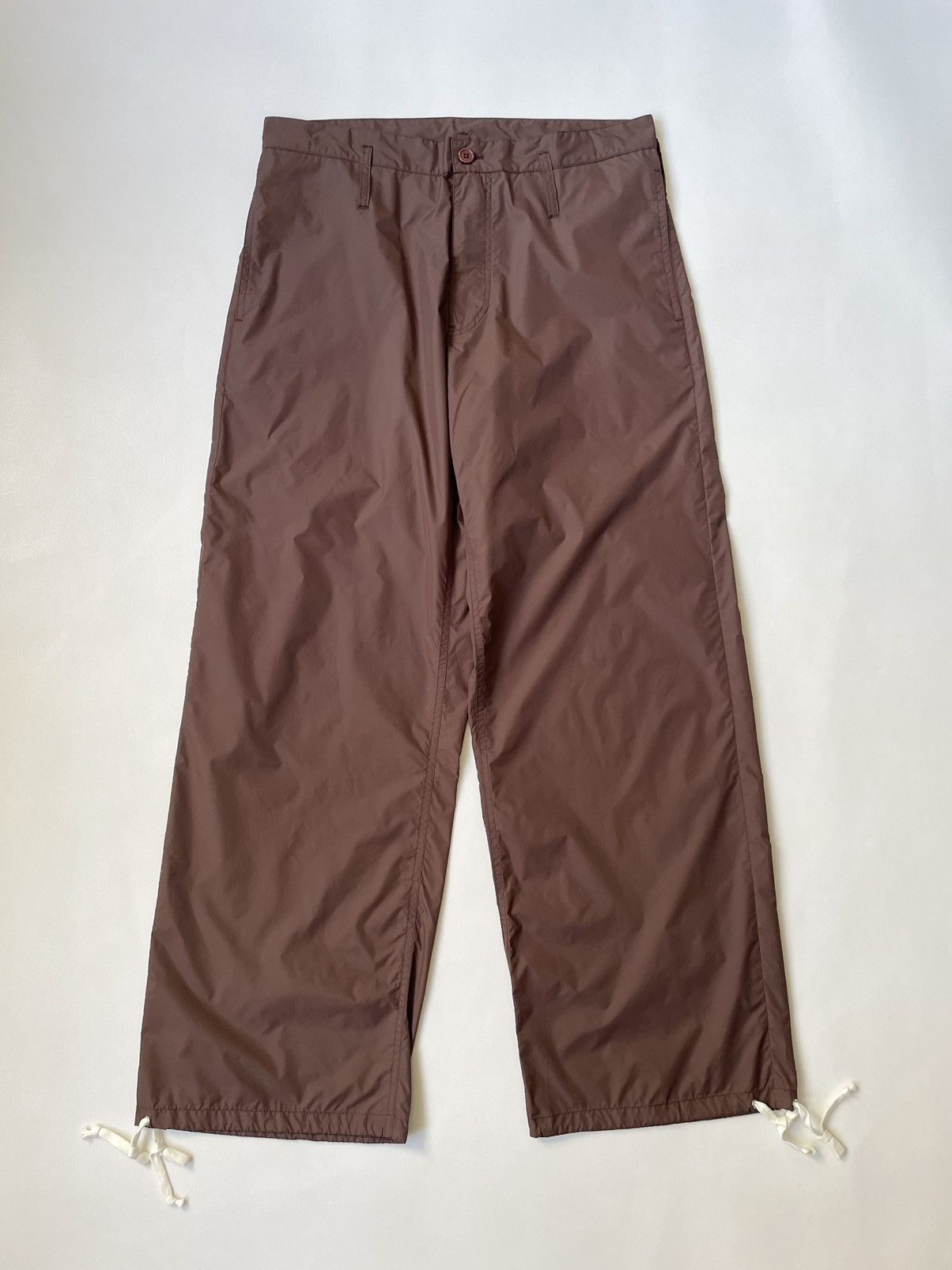Comme des Garcons Wide Leg Nylon Utility Trousers Size US 32 / EU 48 - 1 Thumbnail