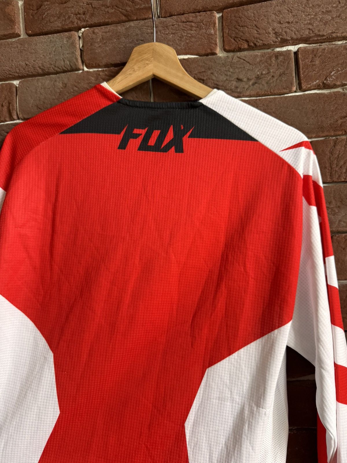 Fox Racing Vintage Fox racing jersey size M big logo Moto racing Size US M / EU 48-50 / 2 - 10 Thumbnail