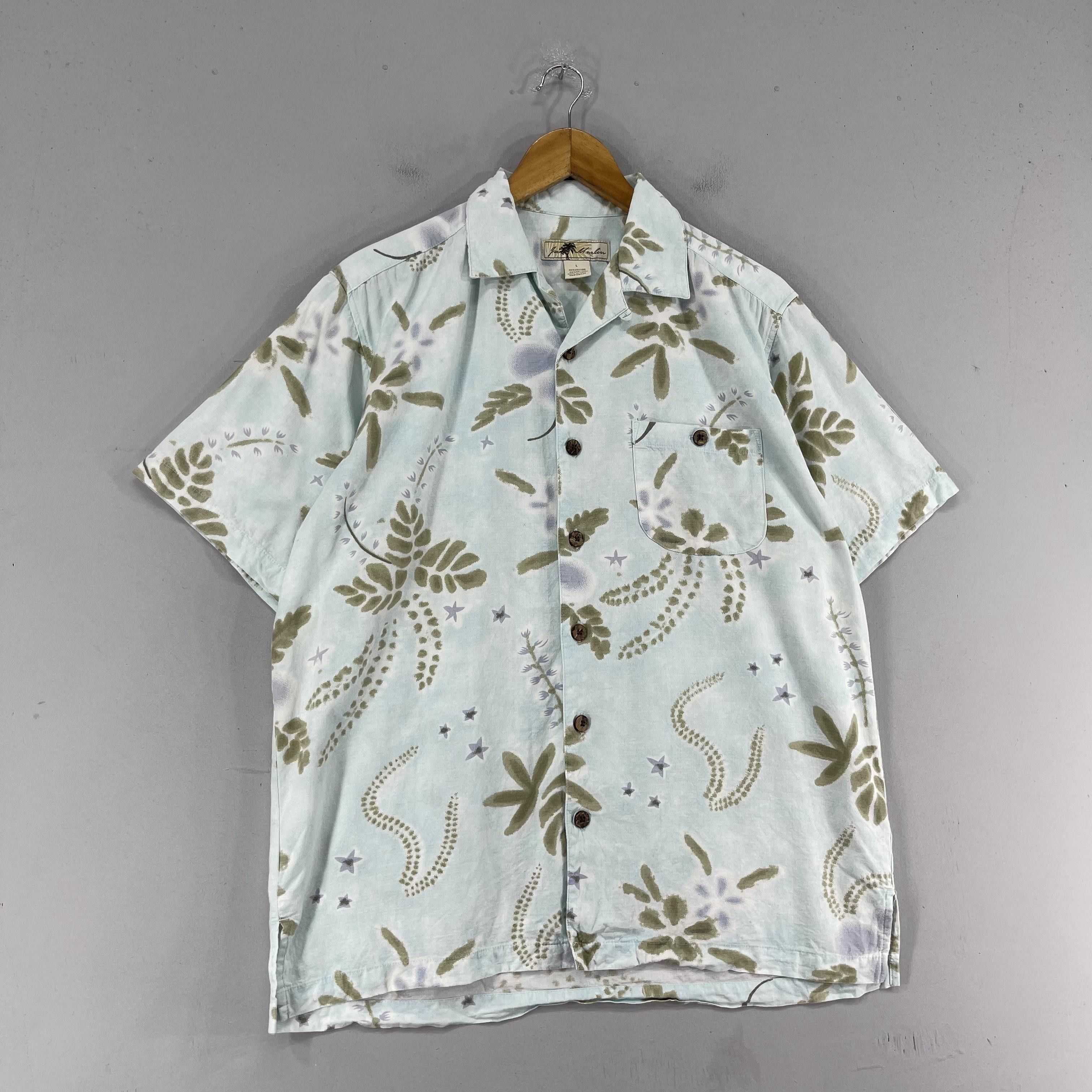 Japanese Brand × Vintage JOE MARLIN Hawaii Psychobilly Art Motive Rayon Shirt Size US L / EU 52-54 / 3 - 4 Thumbnail