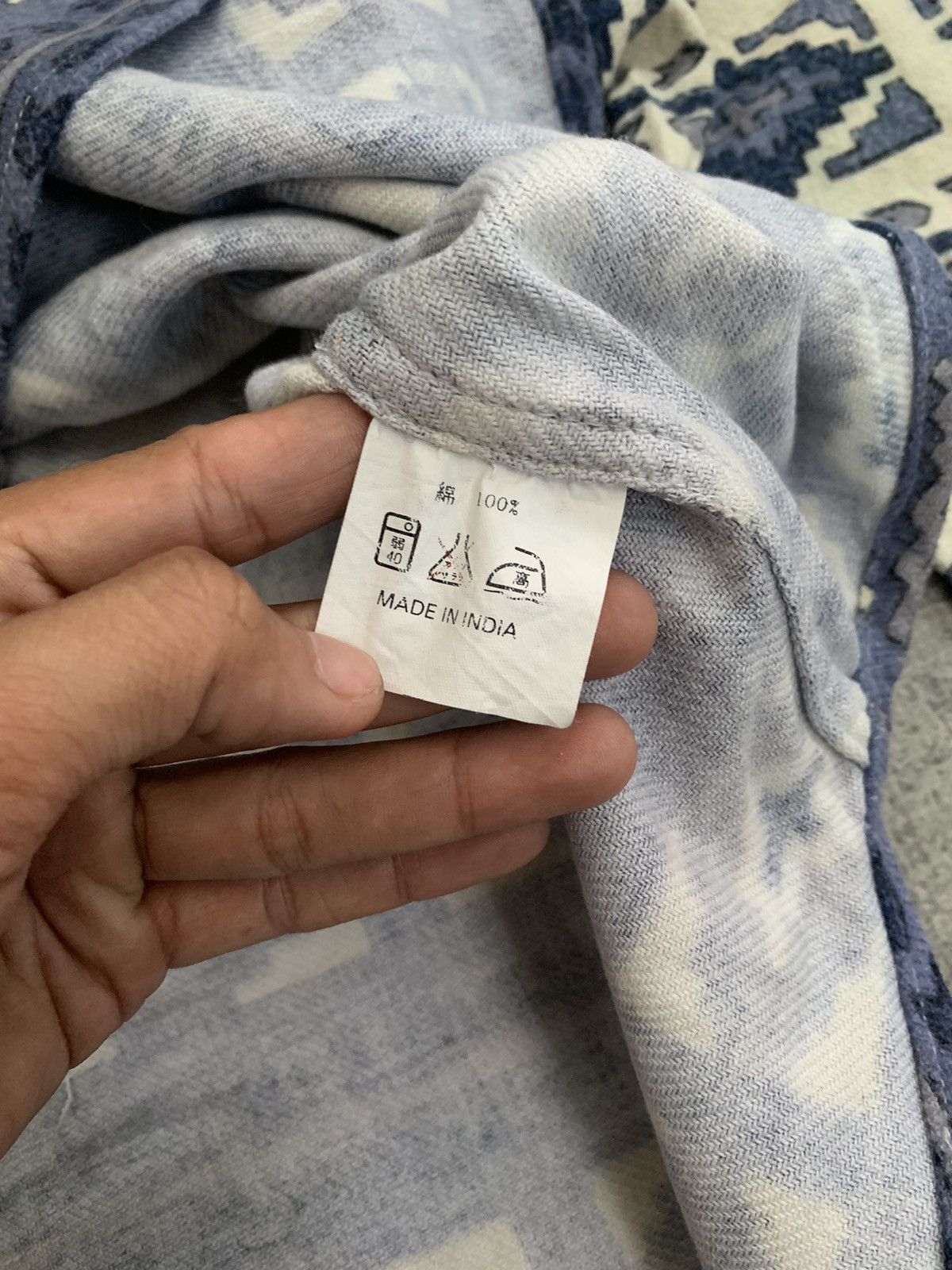 Japanese Brand × Vintage NAVAJO SHIRT FASION FITZ Size US XL / EU 56 / 4 - 5 Thumbnail
