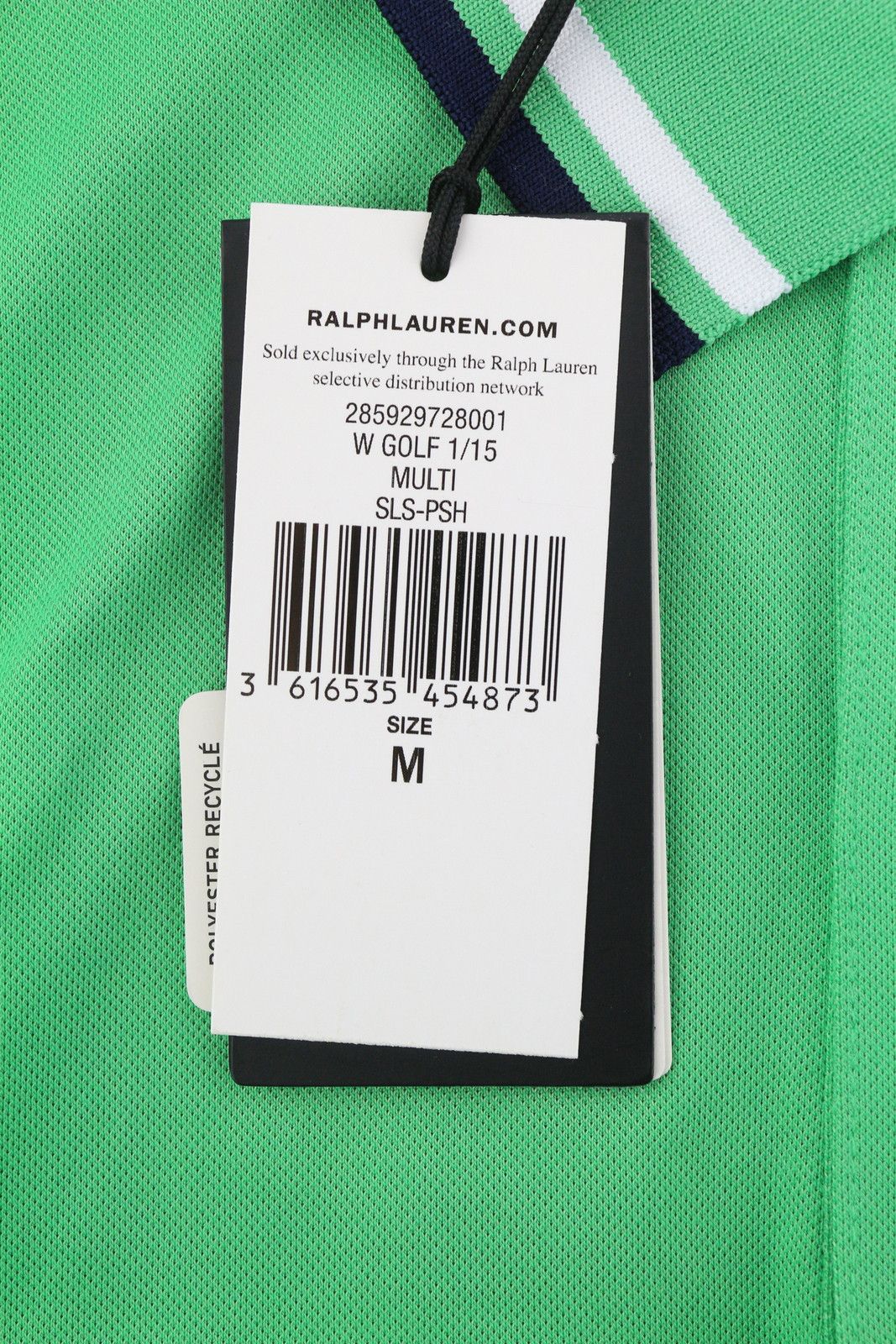RLX Ralph Lauren GOLF M Green Sleeveless Polo 84712 Size M / US 6-8 / IT 42-44 - 5 Thumbnail