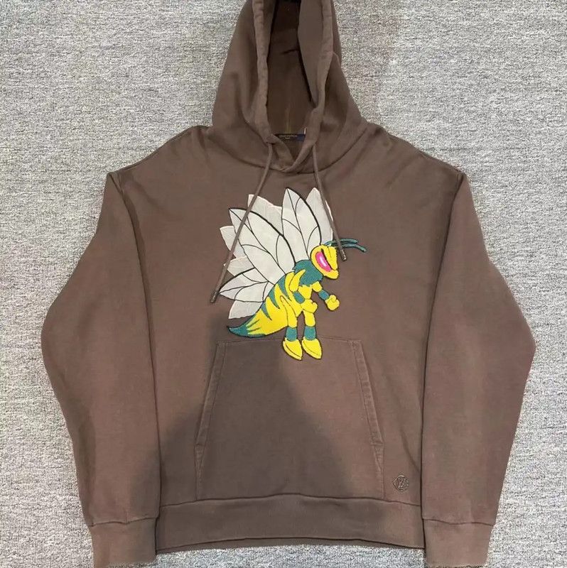 Louis Vuitton Louis Vuitton Brown Cotton Blend Hoodie 0089 Size US XL / EU 56 / 4 - 1 Thumbnail