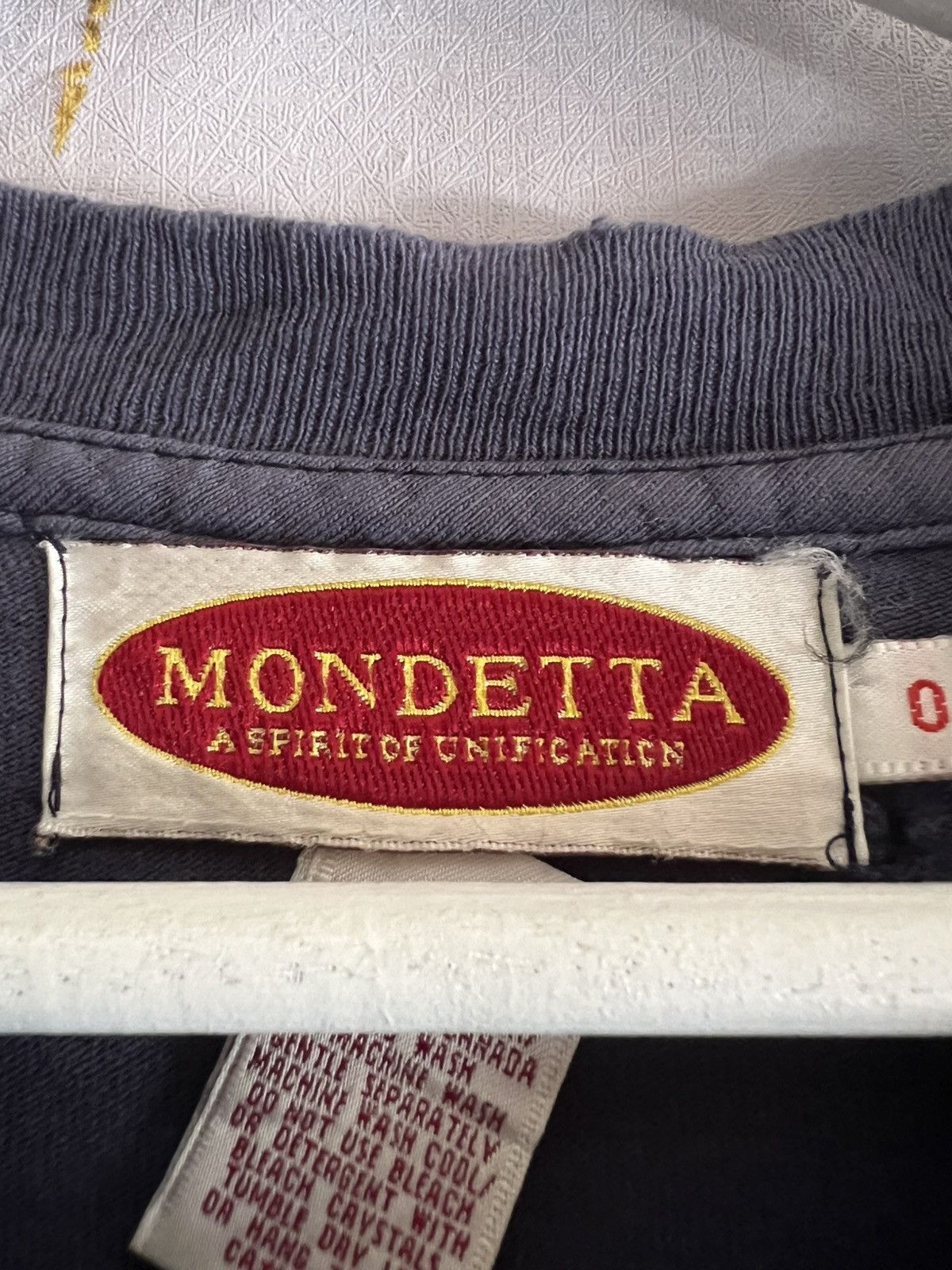 Mondetta Vintage Mondetta T-Shirt – 90s World Flag Graphic Streetwear Size US XL / EU 56 / 4 - 7 Thumbnail
