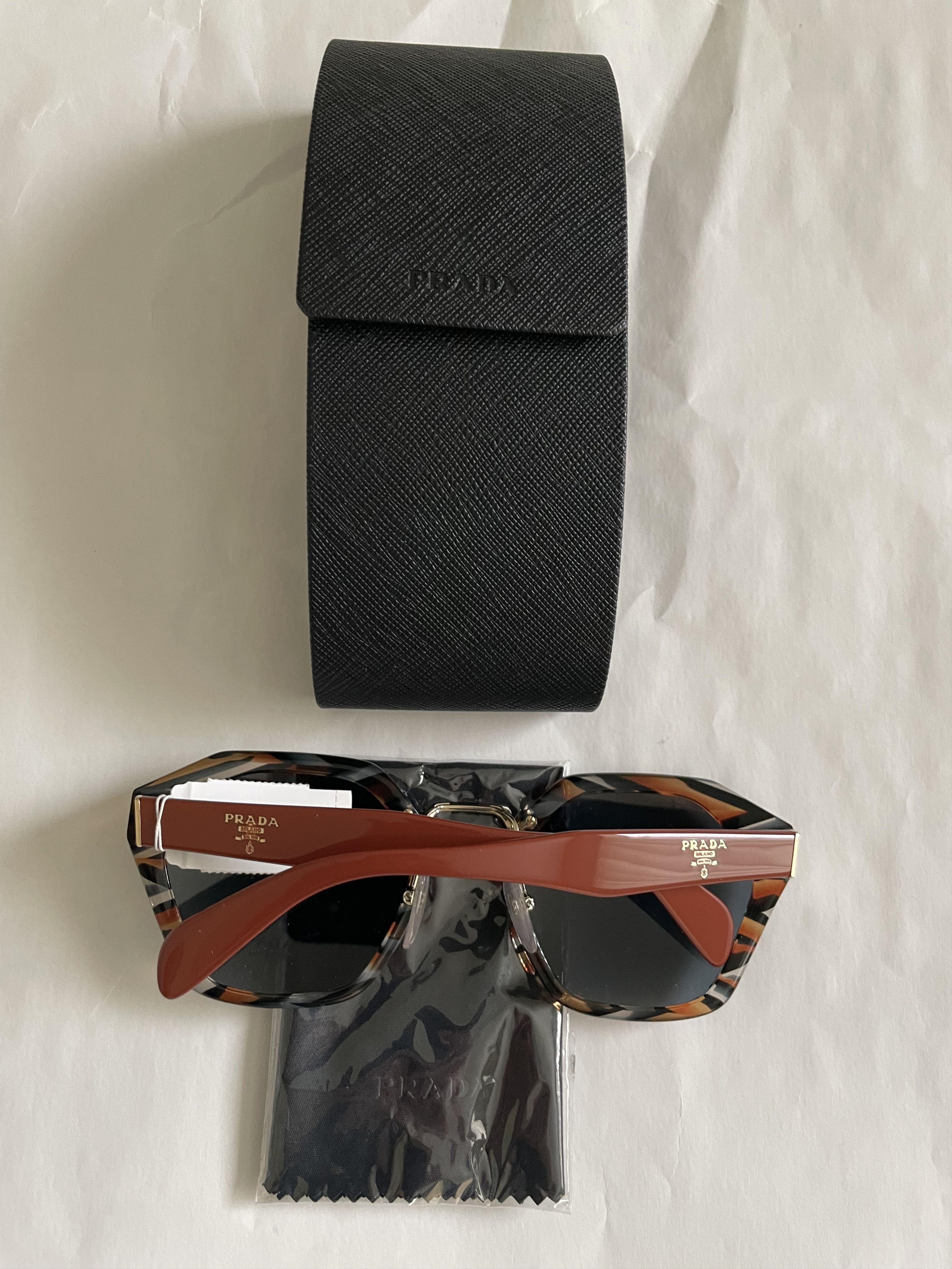 Prada New Prada SPR 04T VAN-9K1 Cinema Women's Sunglasses Size ONE SIZE - 4 Thumbnail