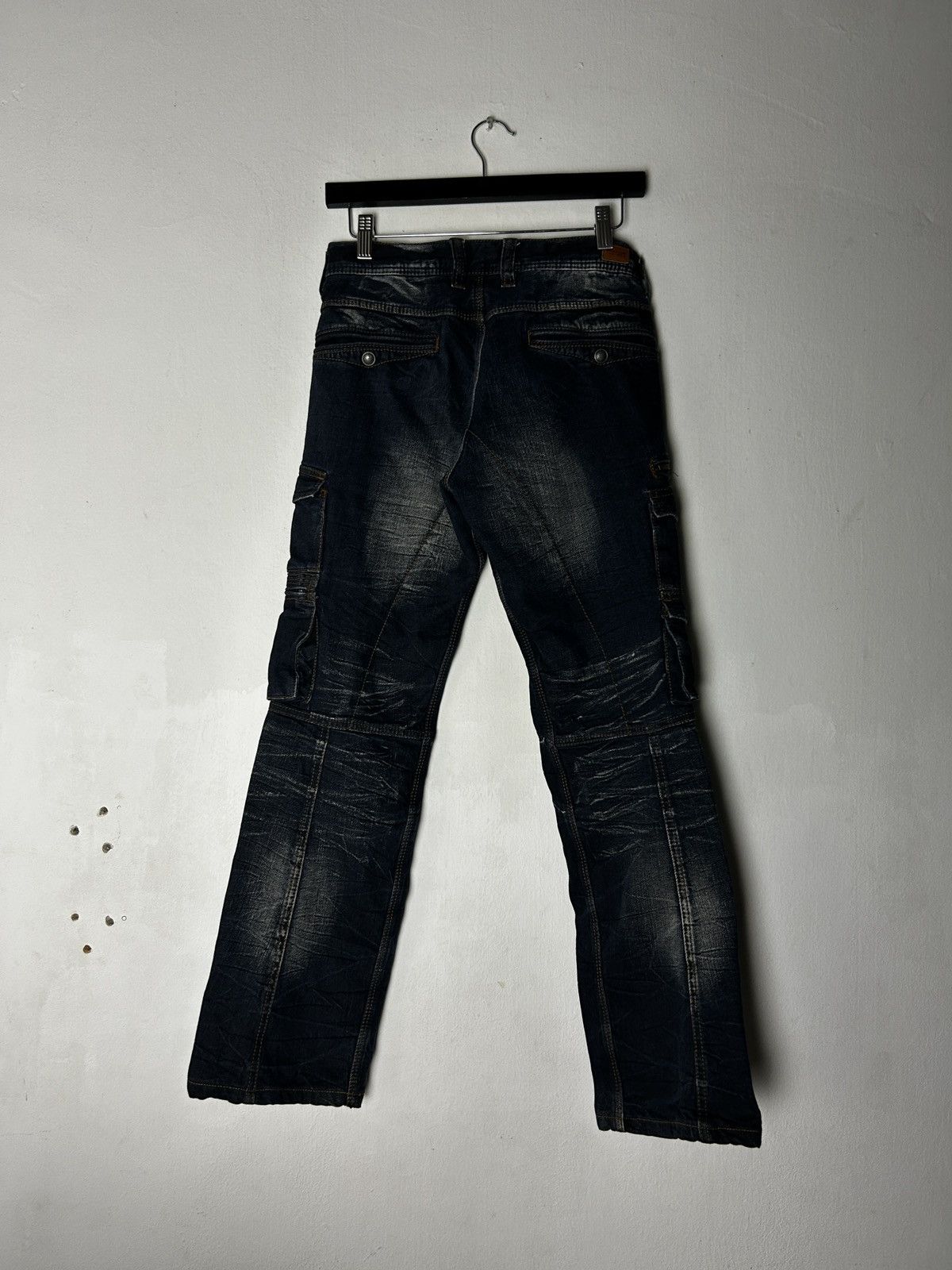 Nicole Club Nicole Club For Men multi pocket sick faded grunge punk Size US 29 - 9 Thumbnail